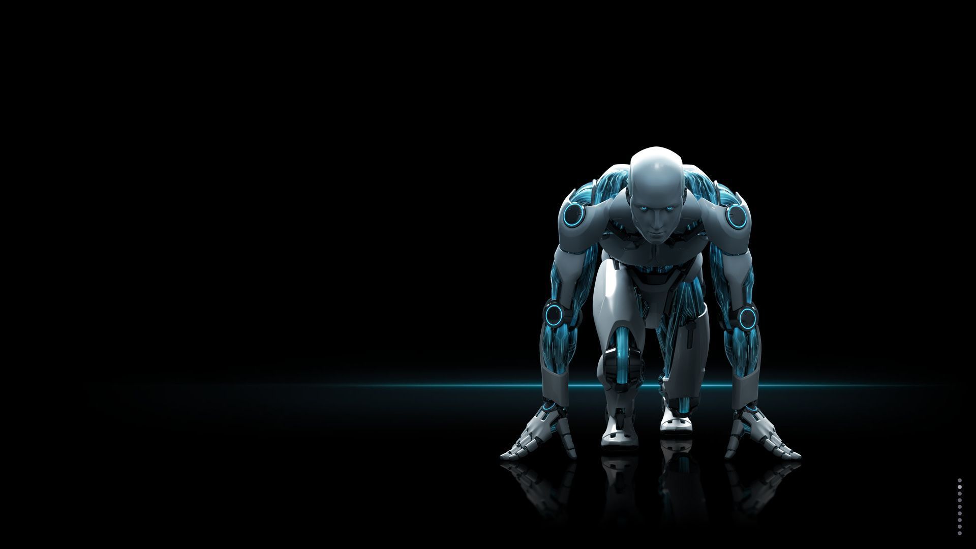 Cyborg In Hoodie Wallpapers