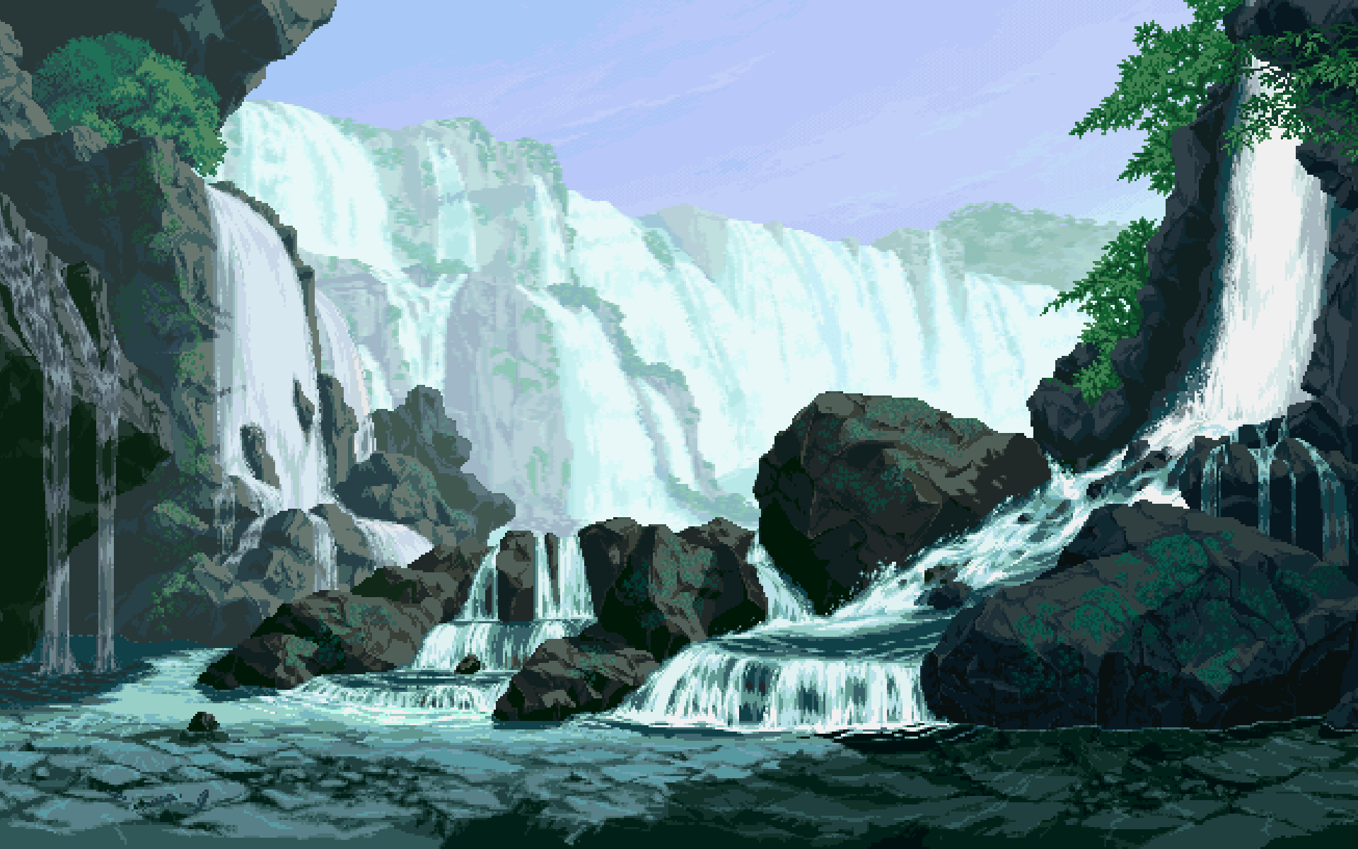 Cyrodiil Pixel Art Wallpapers