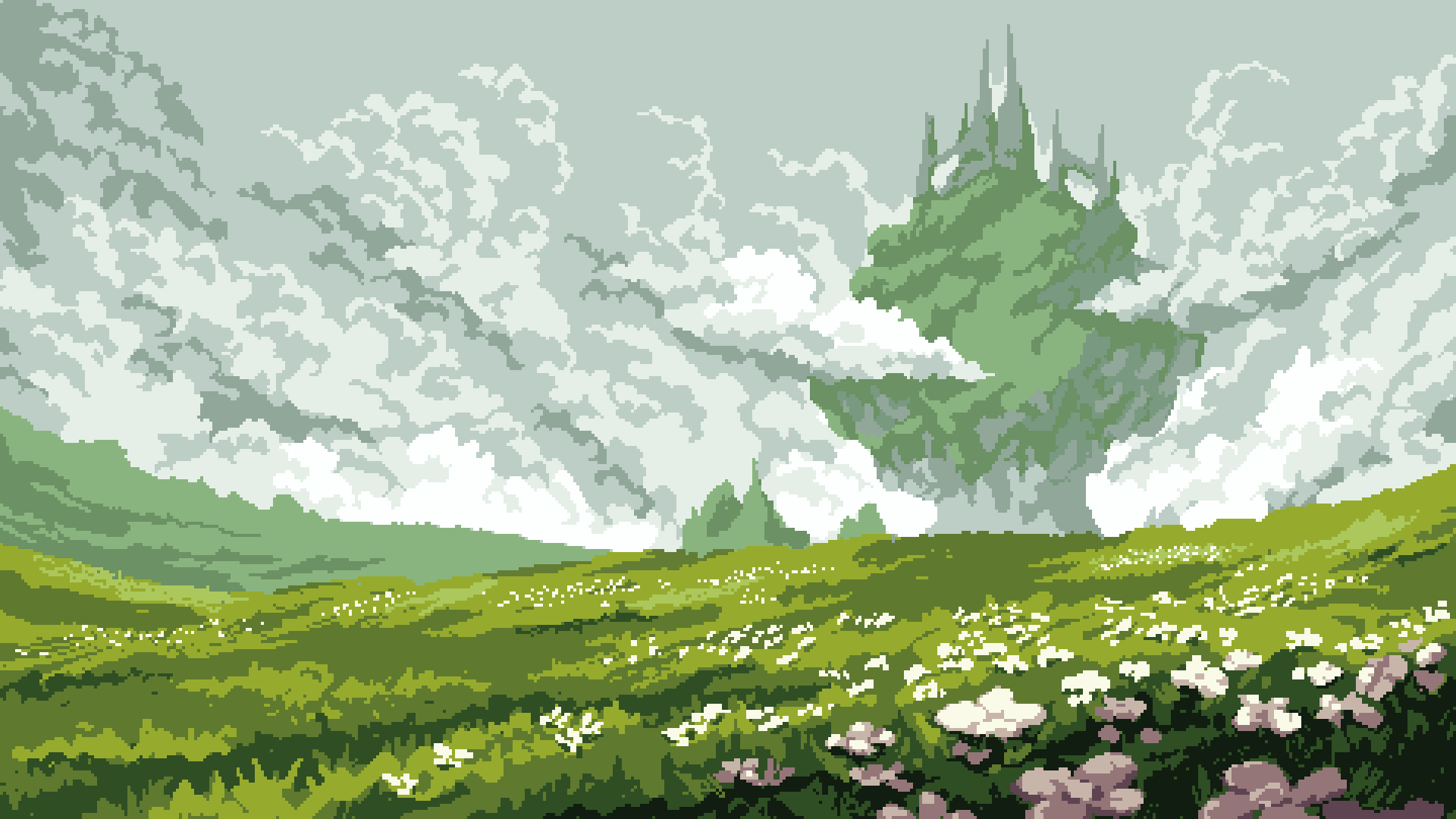 Cyrodiil Pixel Art Wallpapers