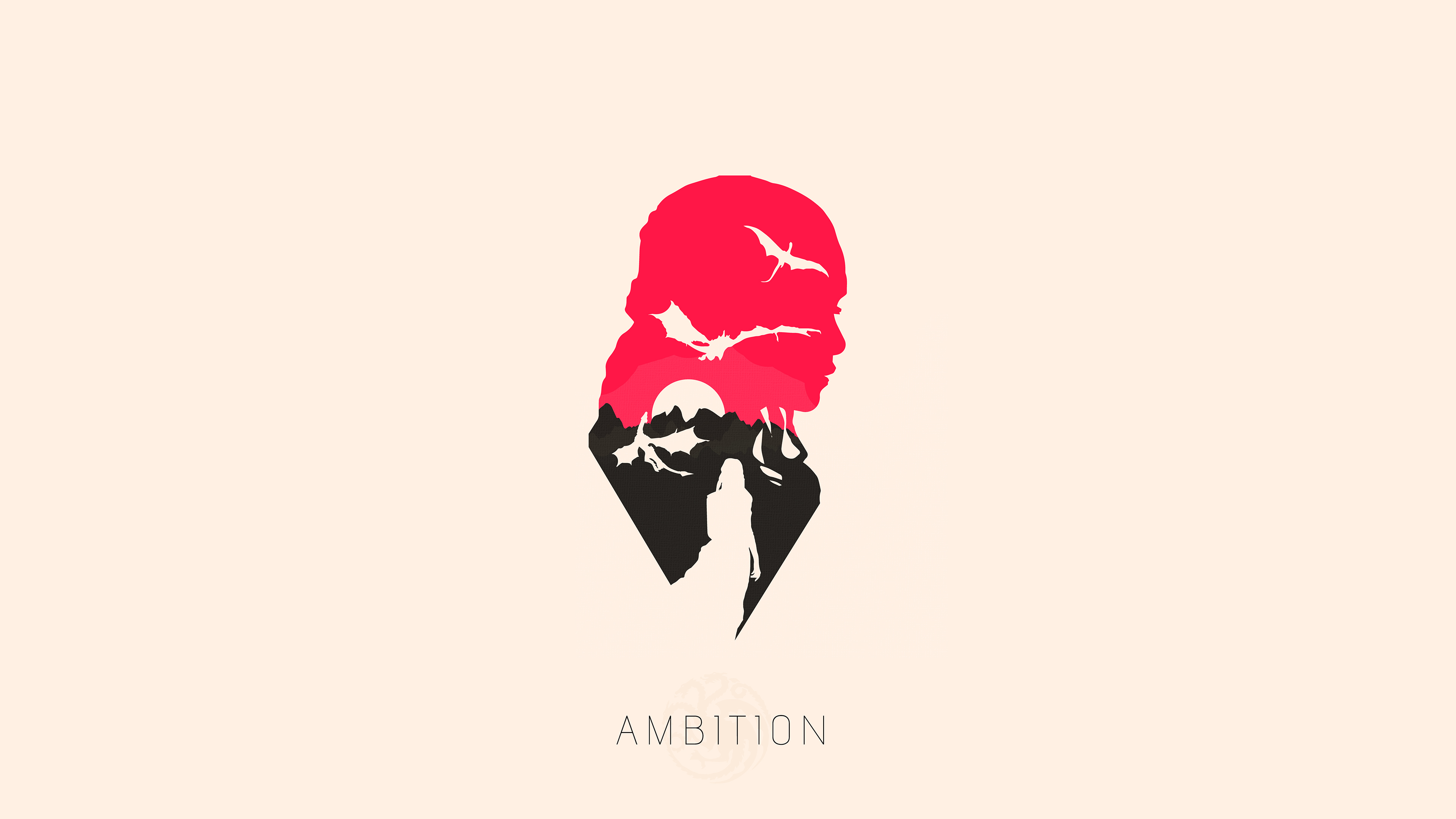 Daenerys Targaryen Minimalism Wallpapers