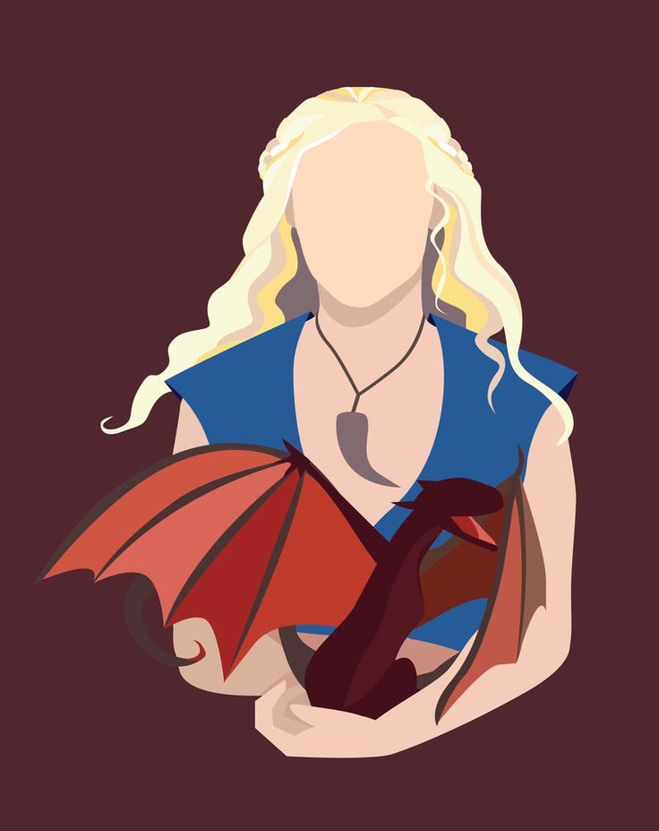 Daenerys Targaryen Minimalism Wallpapers