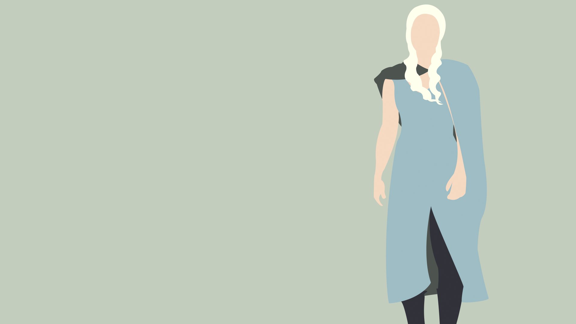 Daenerys Targaryen Minimalism Wallpapers