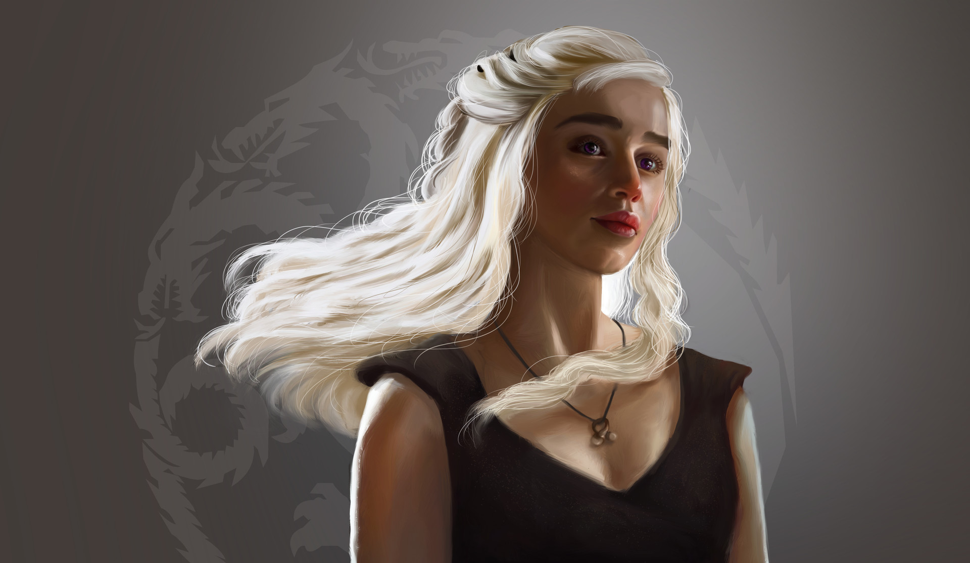 Daenerys Targaryen Minimalism Wallpapers