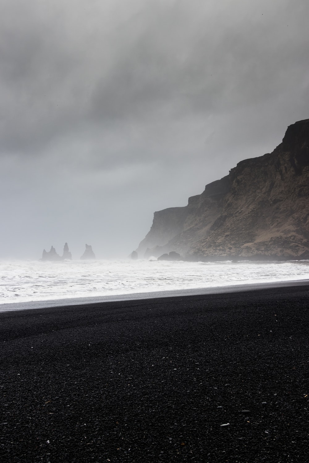 Dark Beach In Space Wallpapers