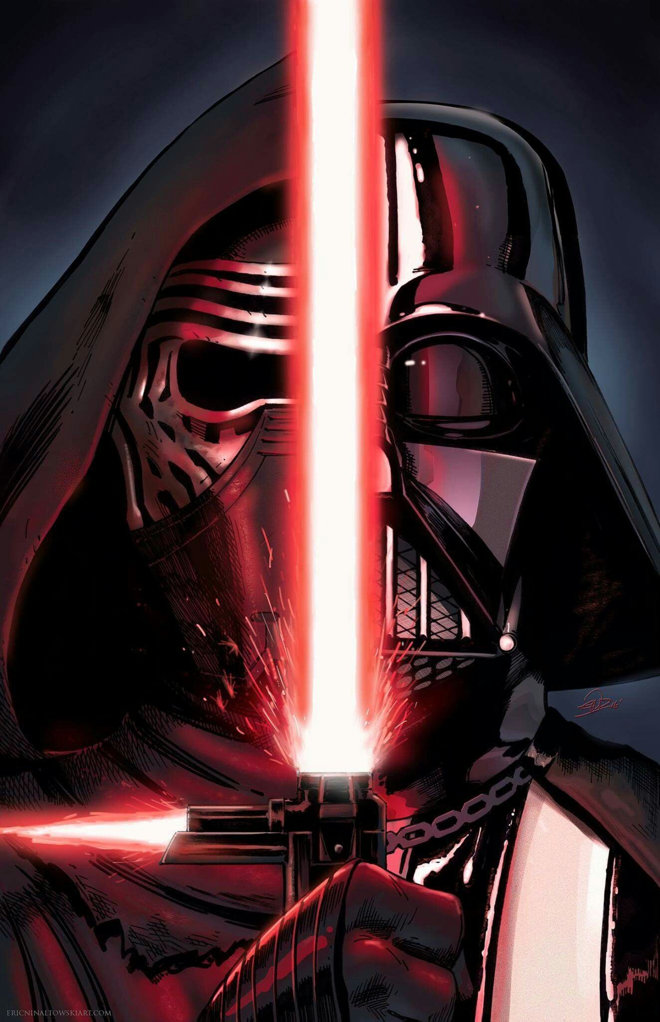 Darth Vader Vs Jedi Queen 4K Wallpapers