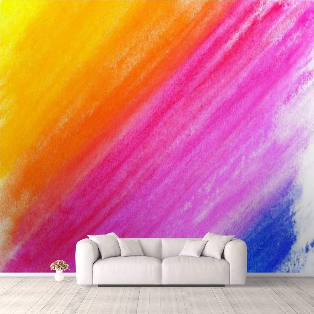 Diagonal Colorful Stripes Art Wallpapers