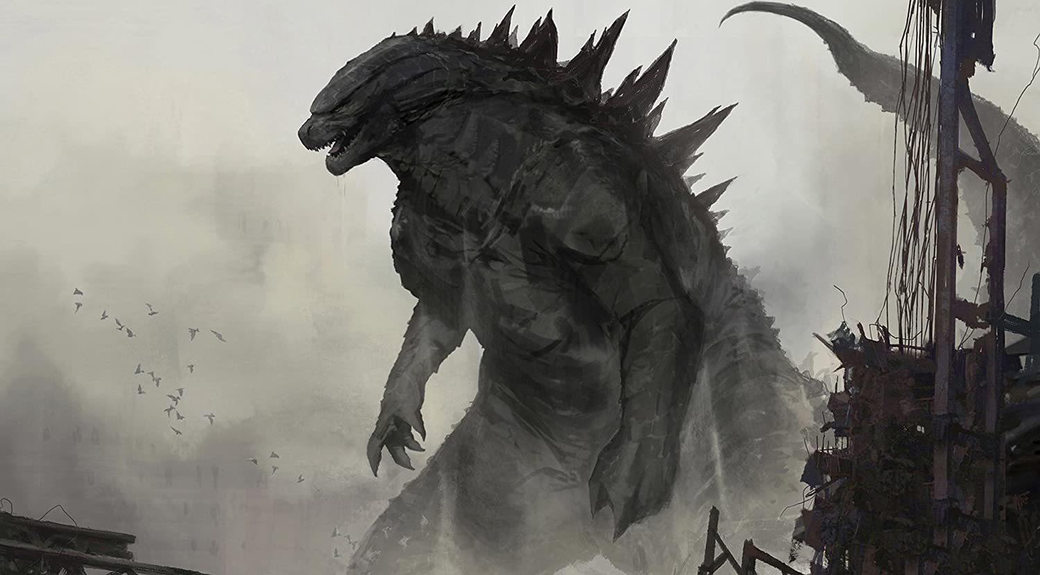 Digital Godzilla Concept Wallpapers