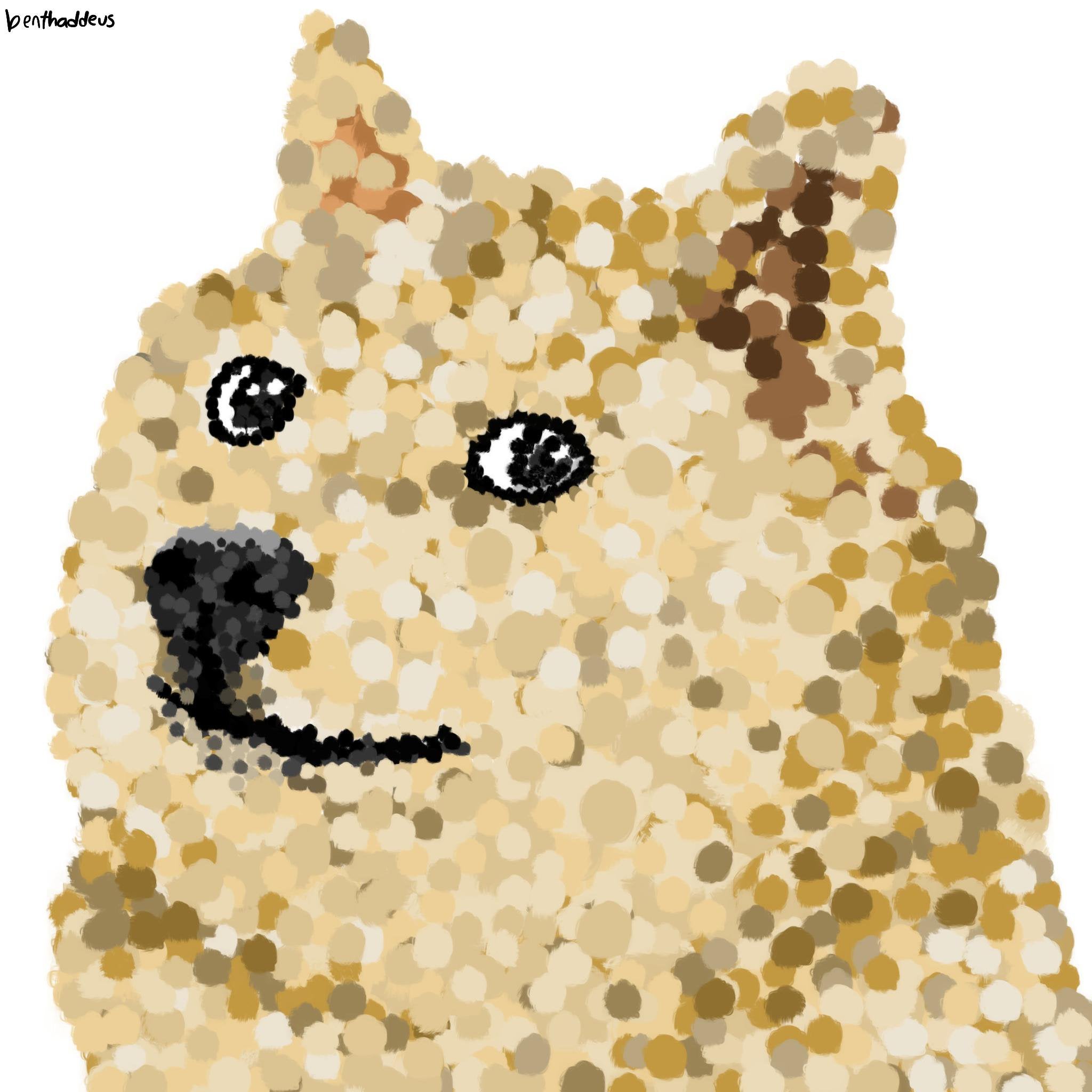 Dogecoin Math Art Wallpapers