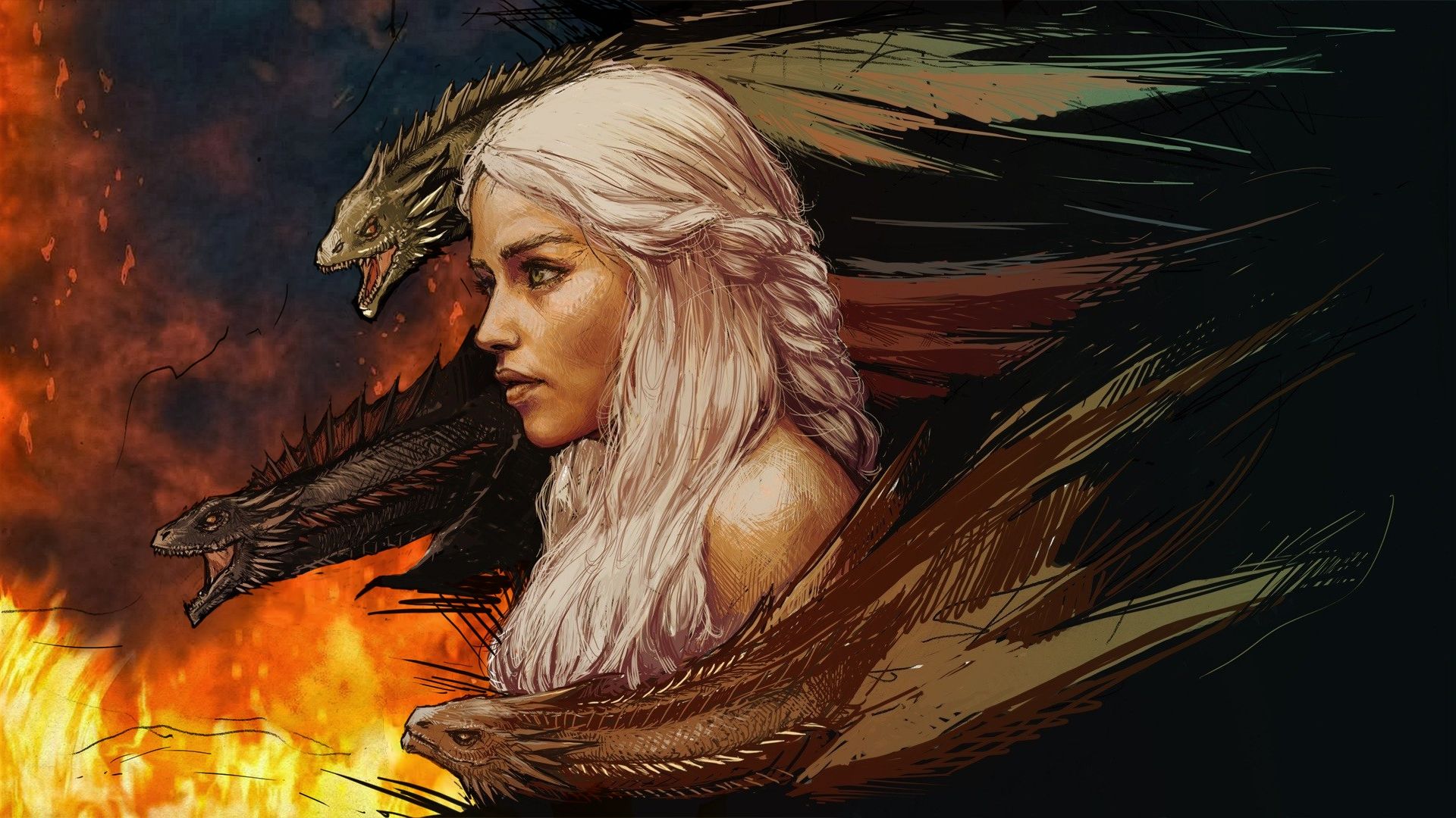 Dragon Game Of Thrones Artwork Wallpapers
