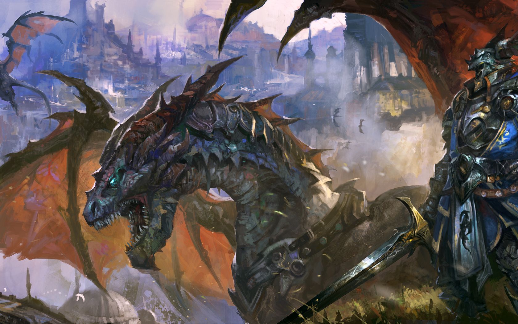 Dragon Knight Fantasy Art Wallpapers