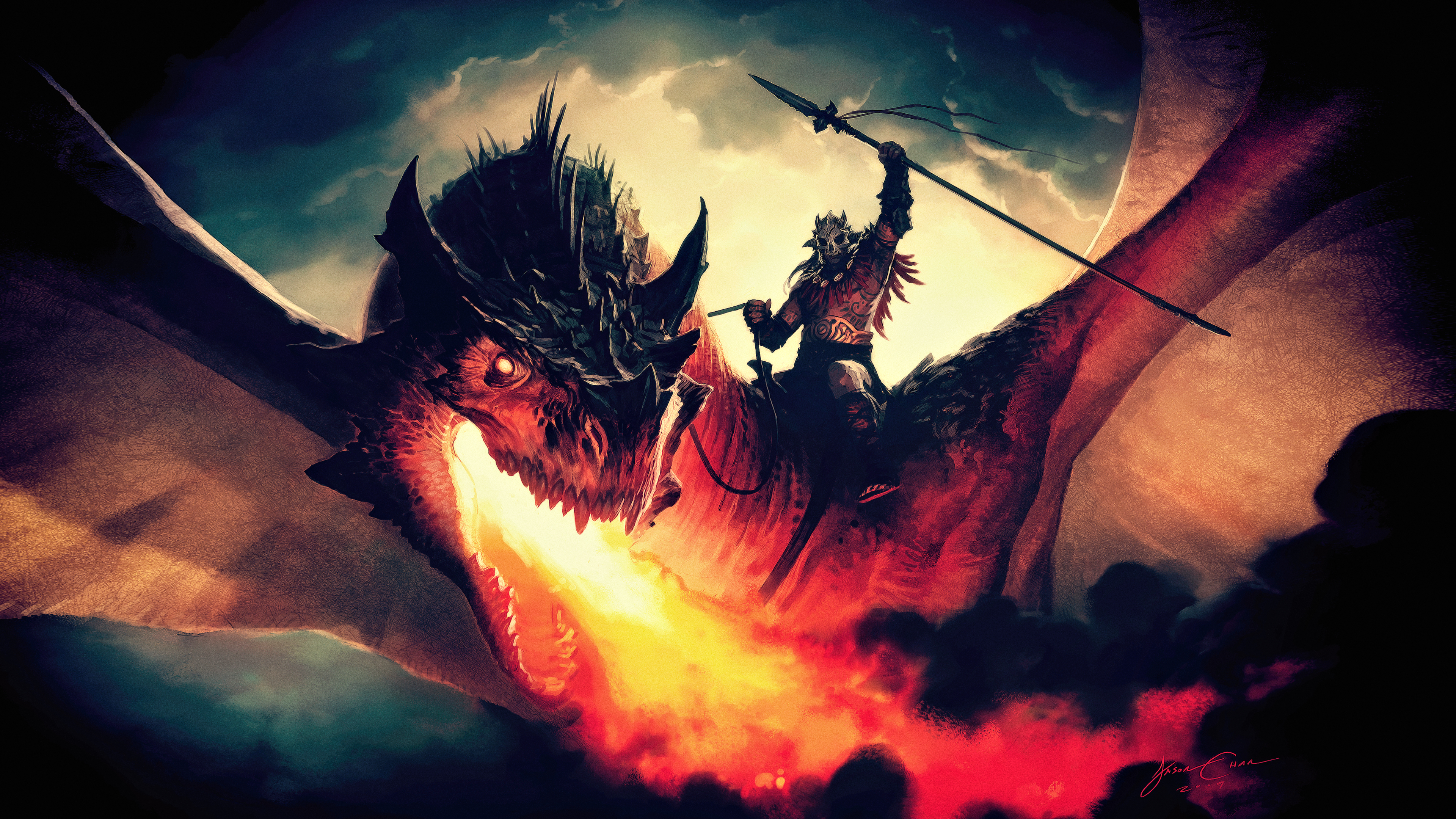 Dragon Rider Wallpapers