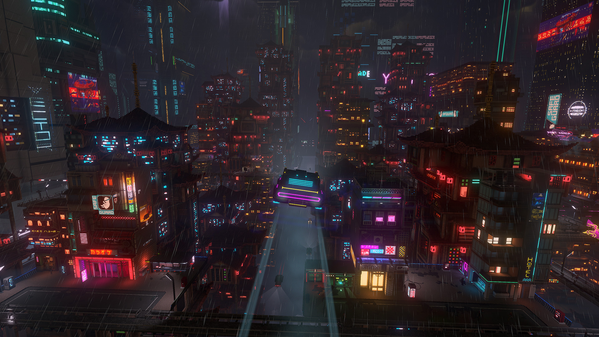 Driving To Future City Wallpapers