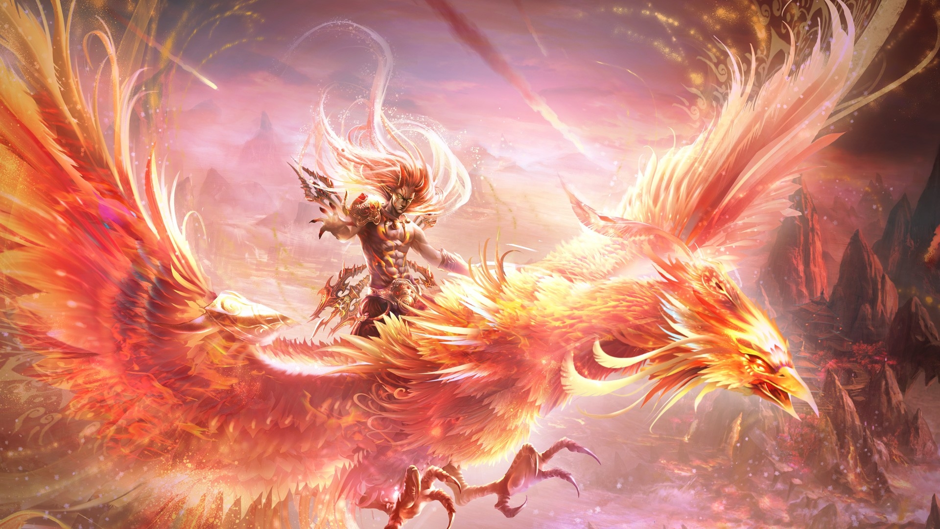 Fantasy Phoenix Digital Art Wallpapers