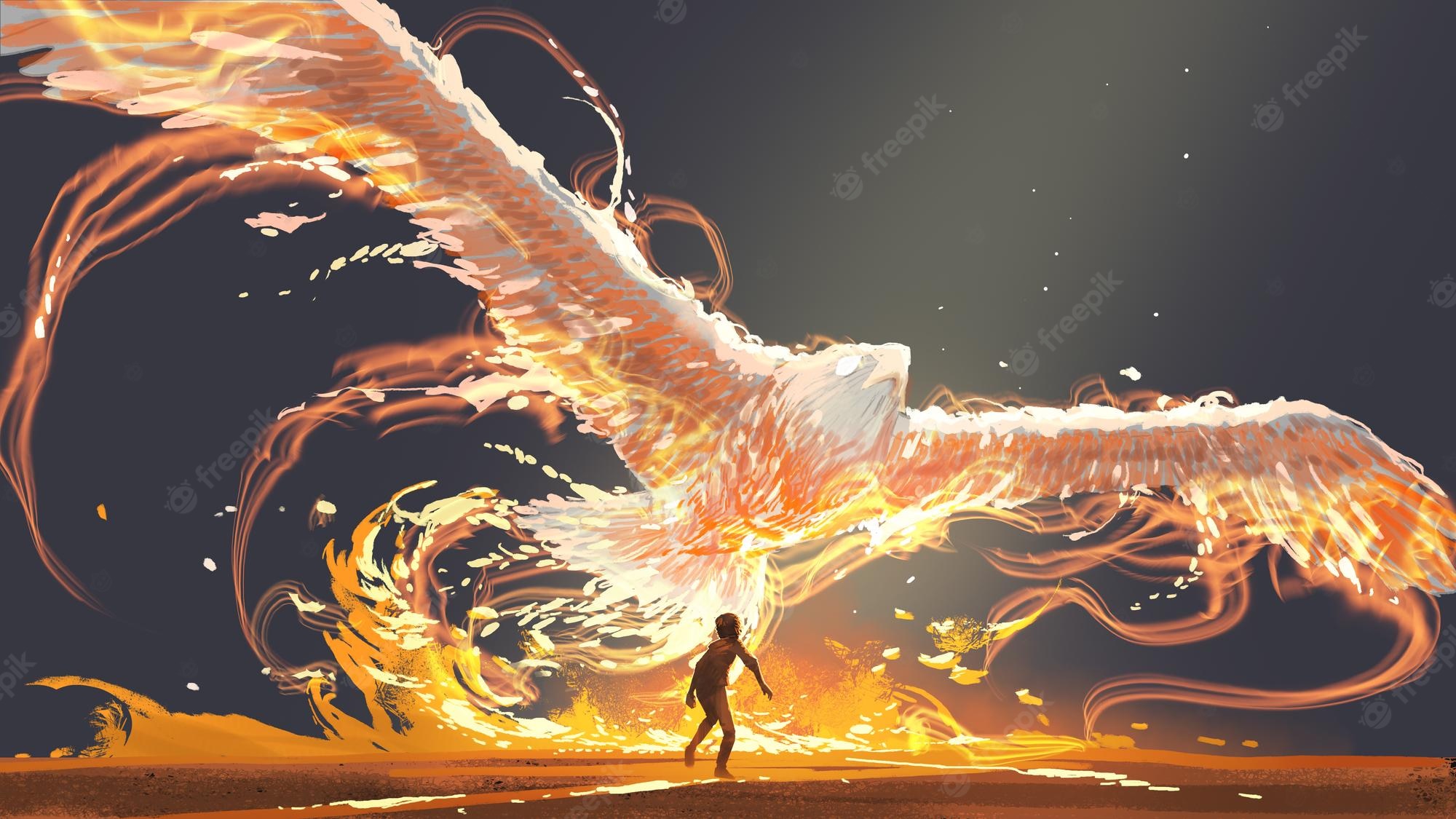 Fantasy Phoenix Digital Art Wallpapers