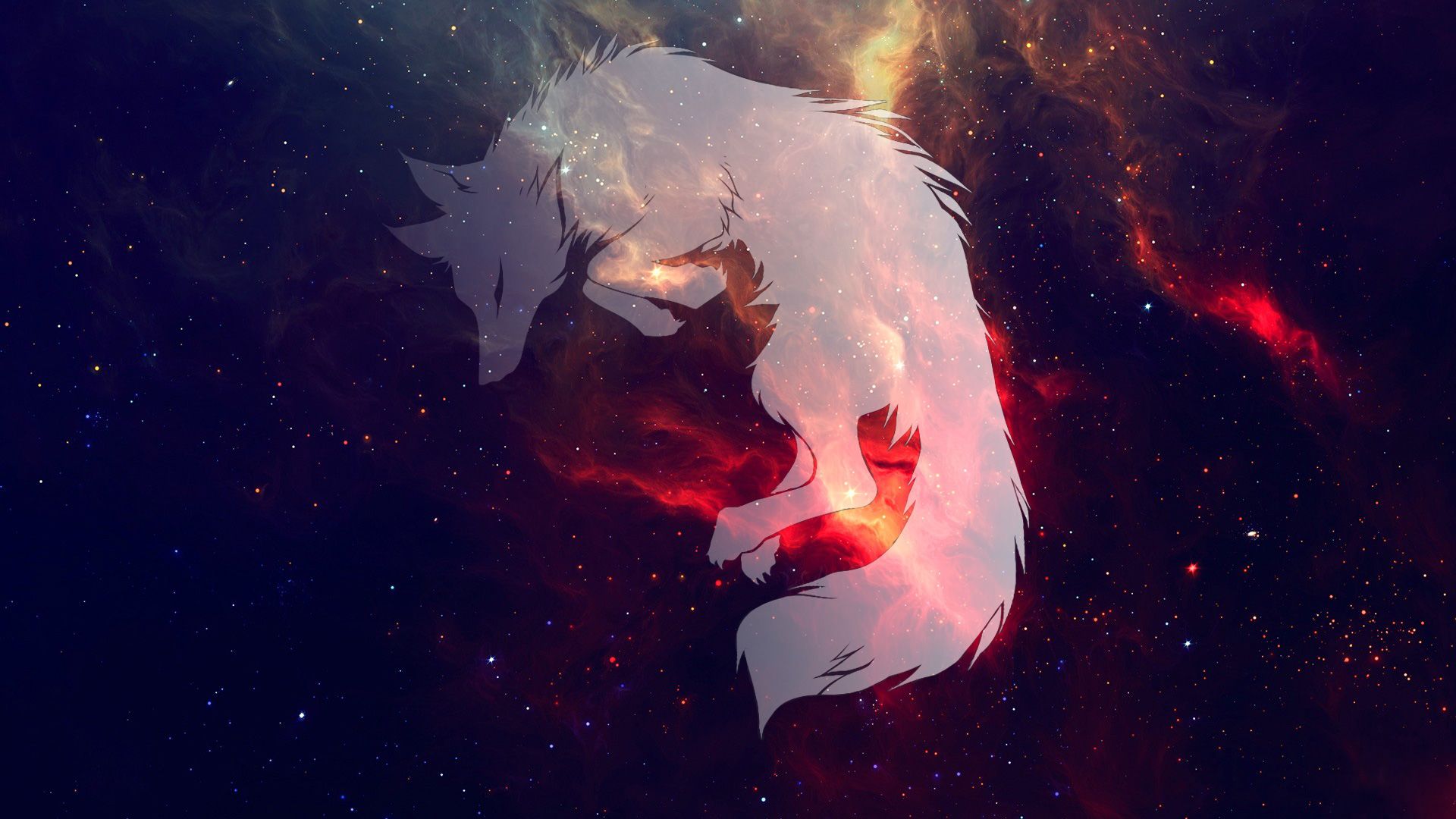 Fantasy Wolf Painting Wallpapers