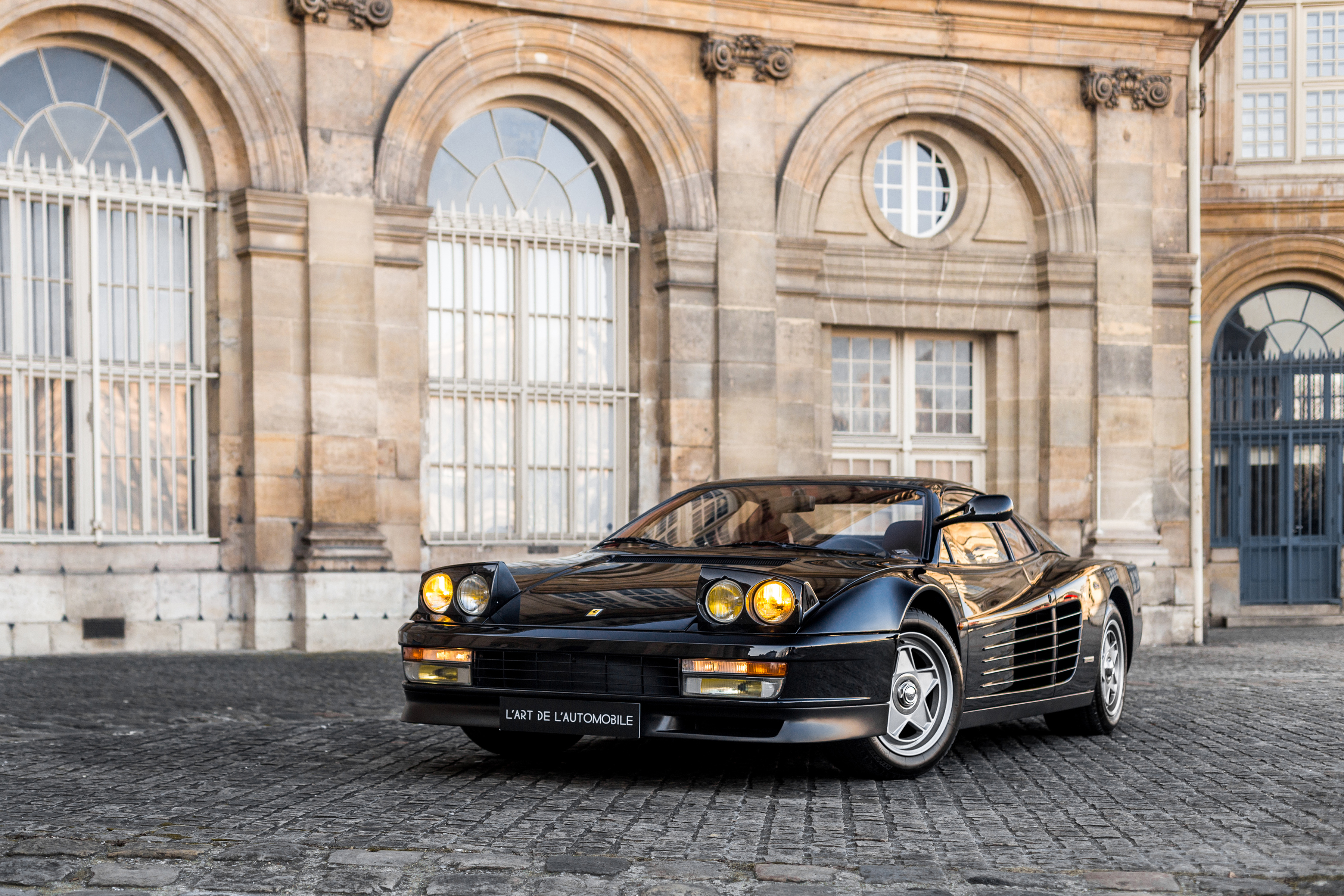 Ferrari Testarossa Sunrise Wallpapers