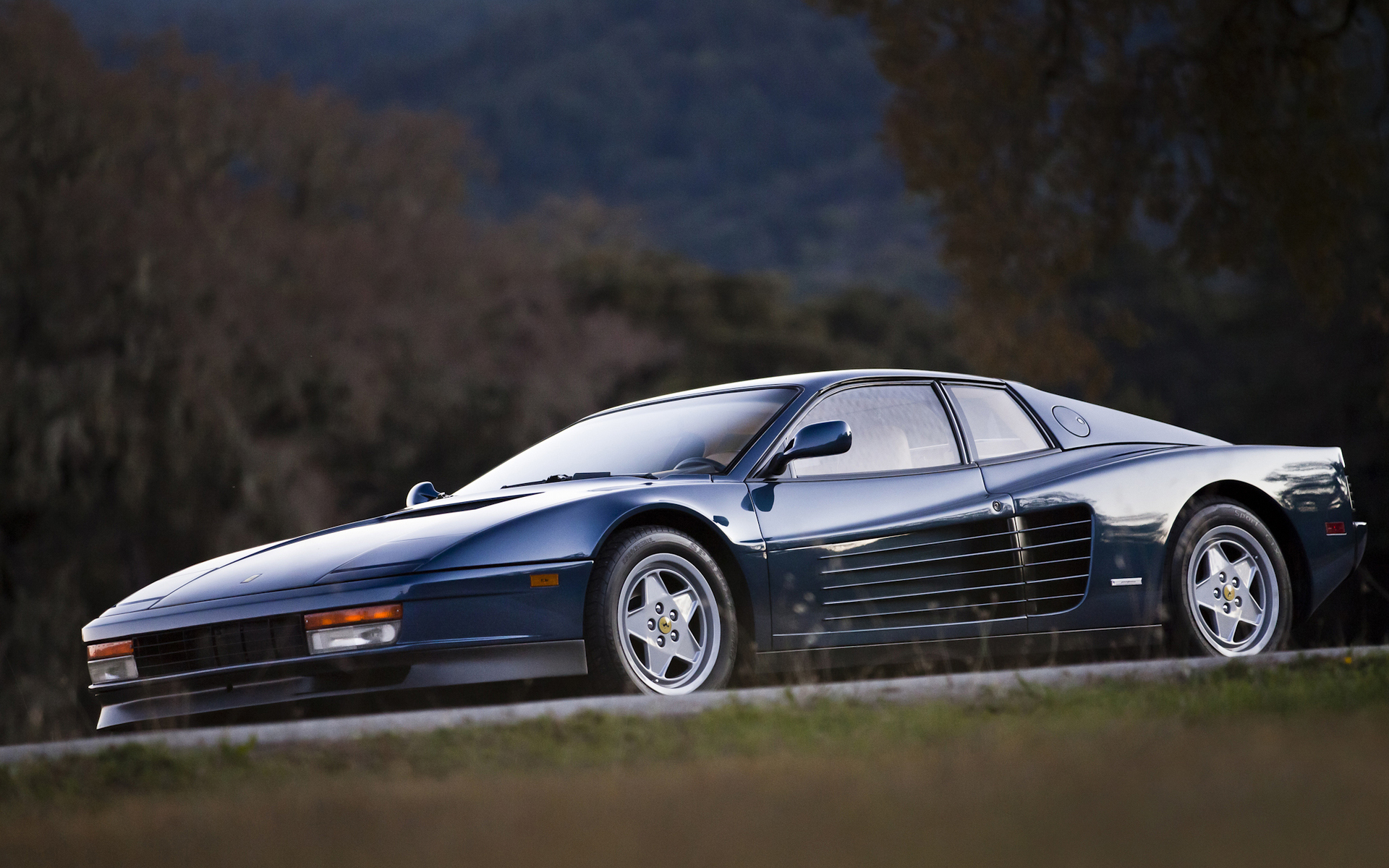 Ferrari Testarossa Sunrise Wallpapers