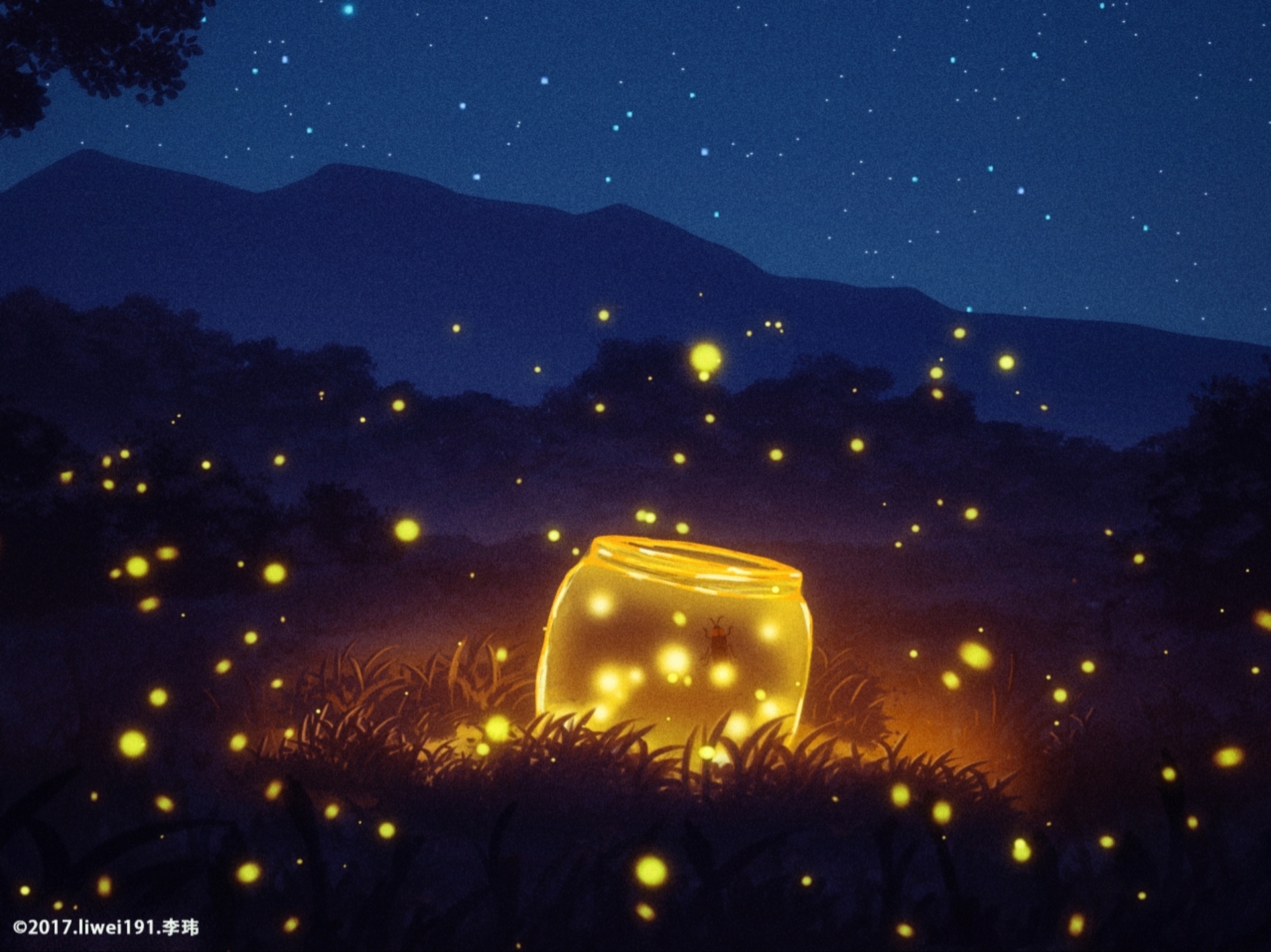 Fireflies Wallpapers