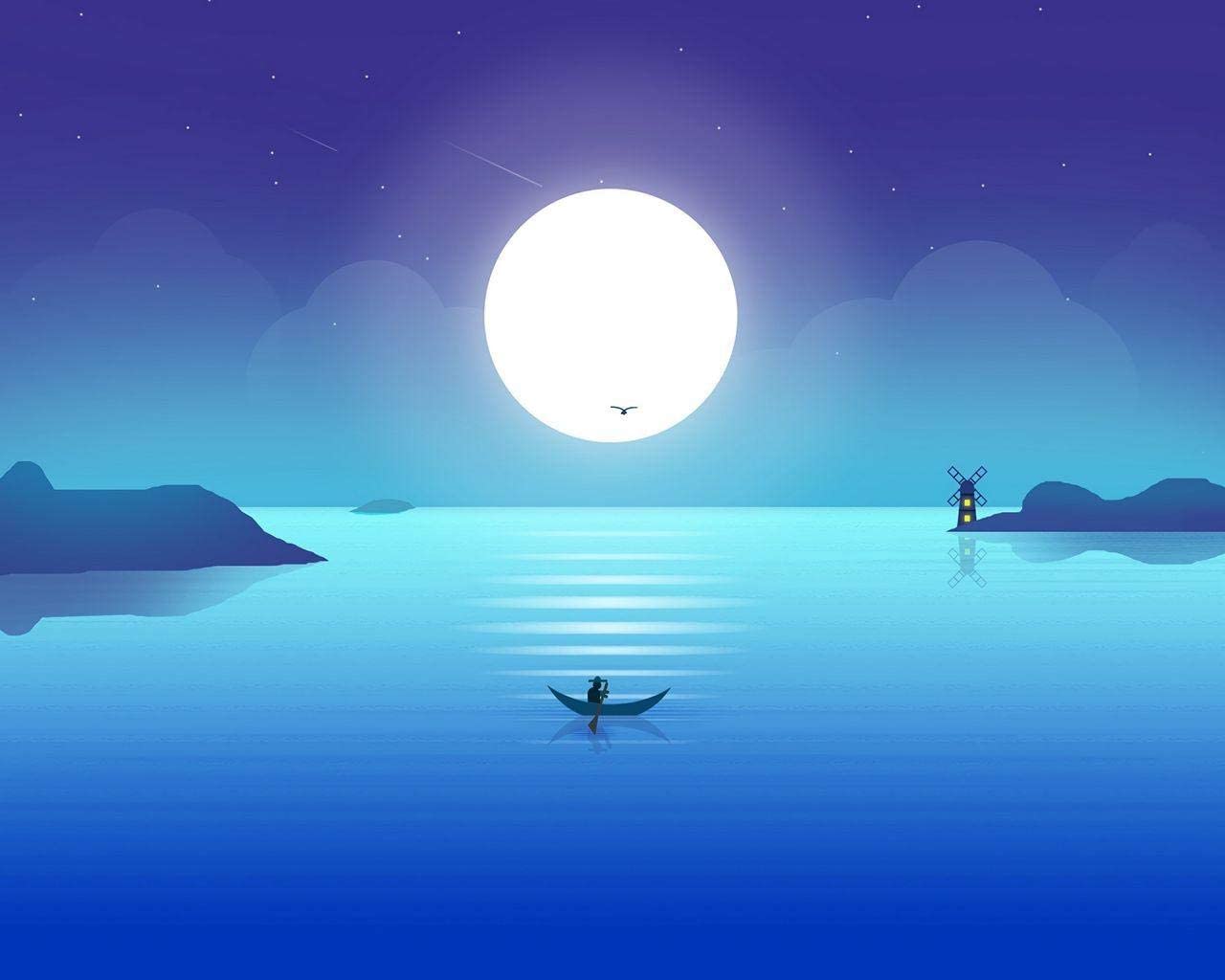 Fisherman Digital Art Wallpapers