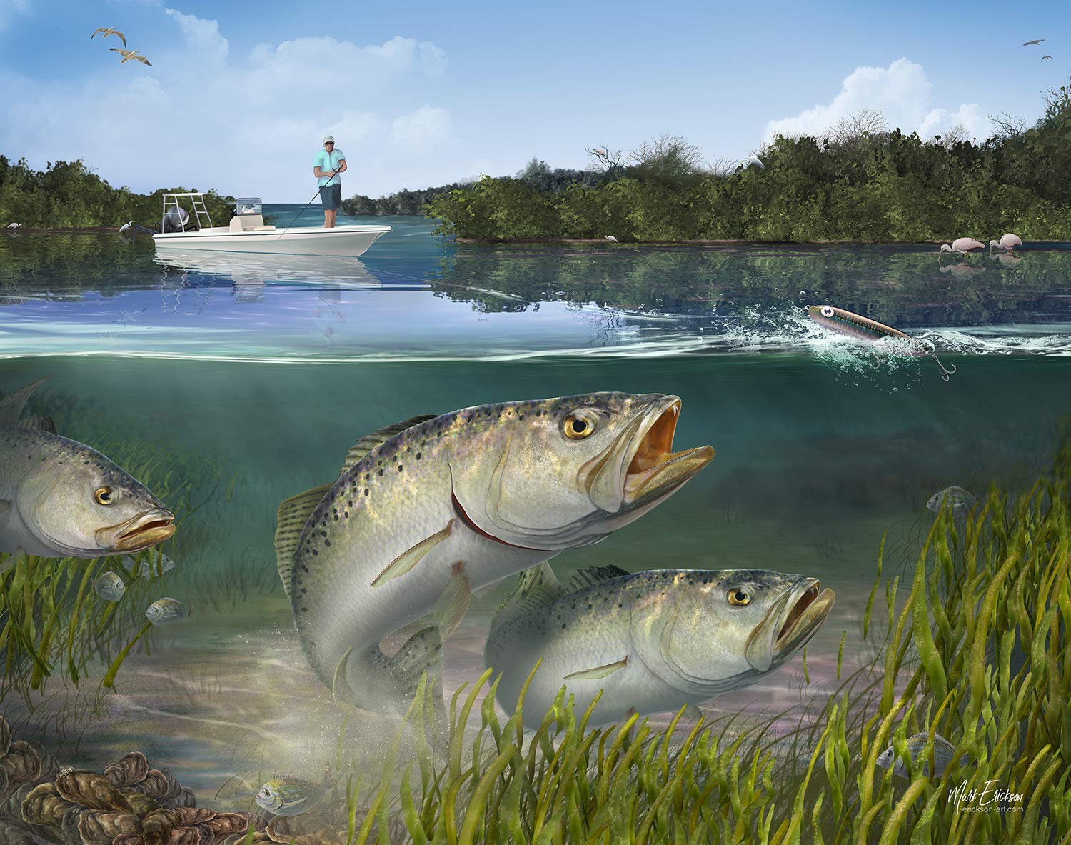 Fisherman Digital Art Wallpapers