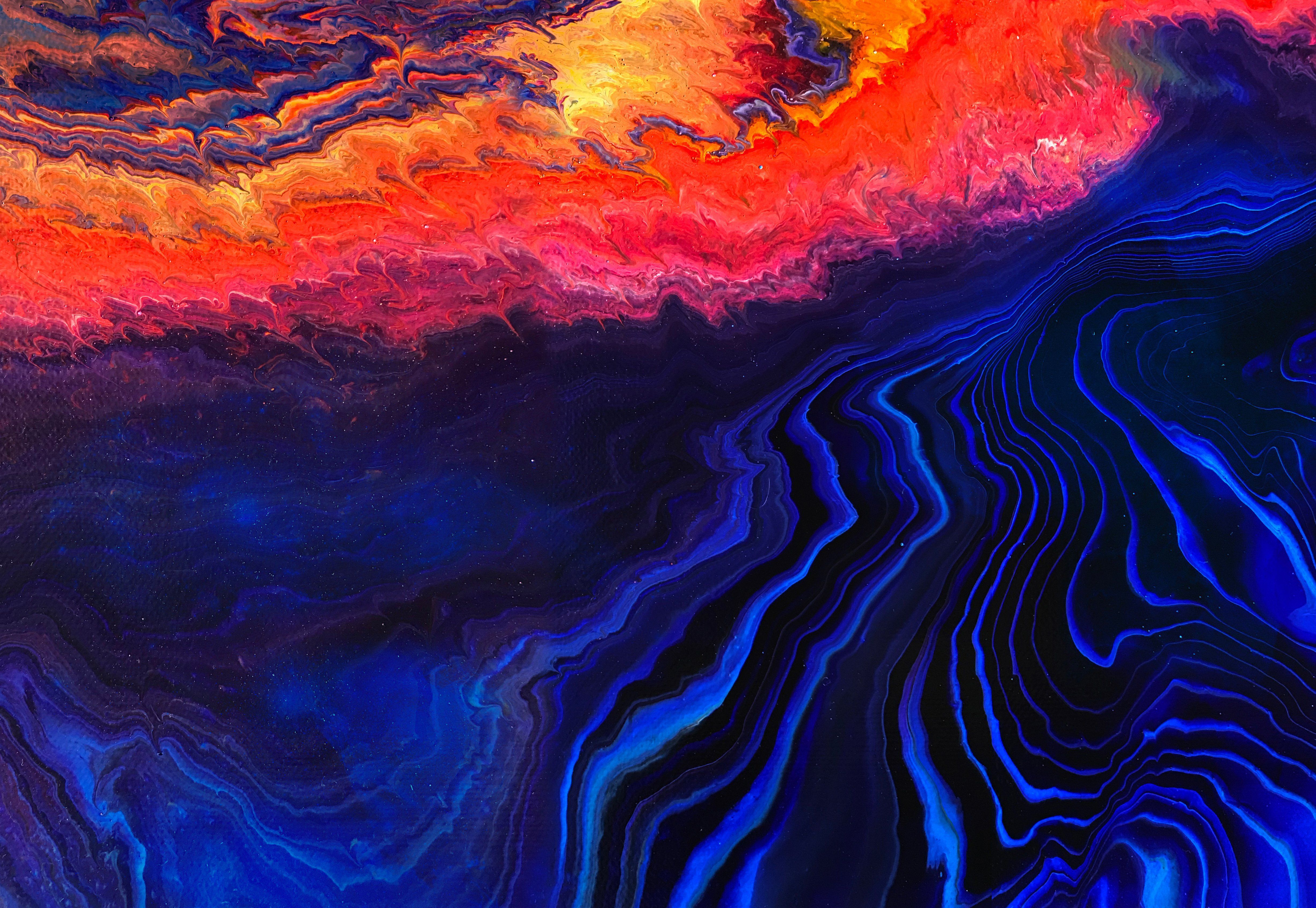 Fluid Jelly 4K Art Wallpapers