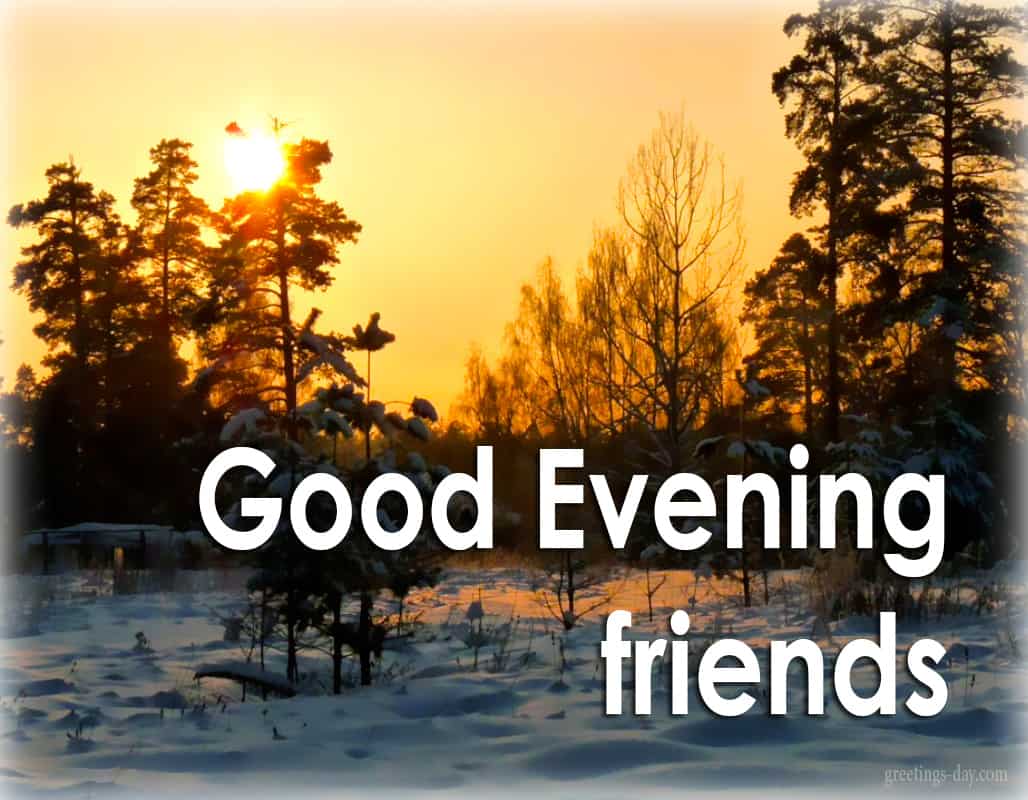 Friends Evening Wallpapers