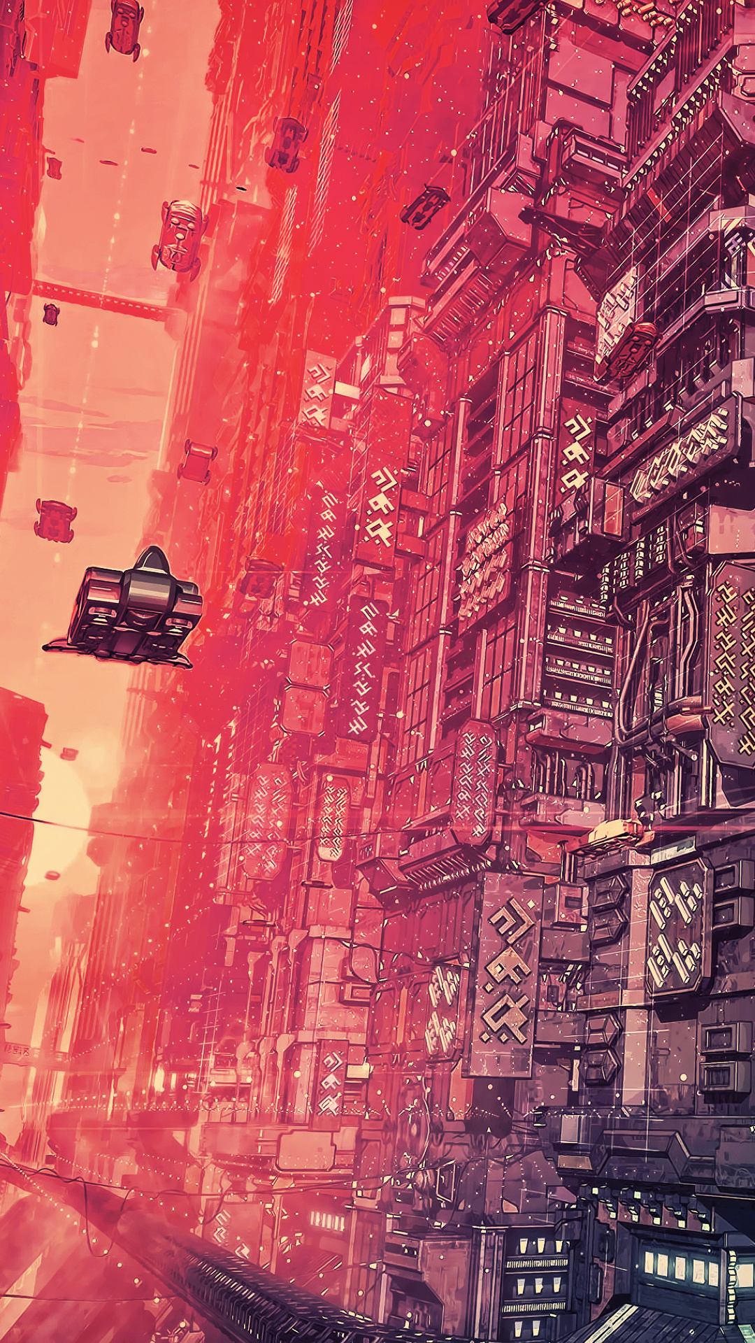 Futuristic City 4K Fantasy Art Wallpapers