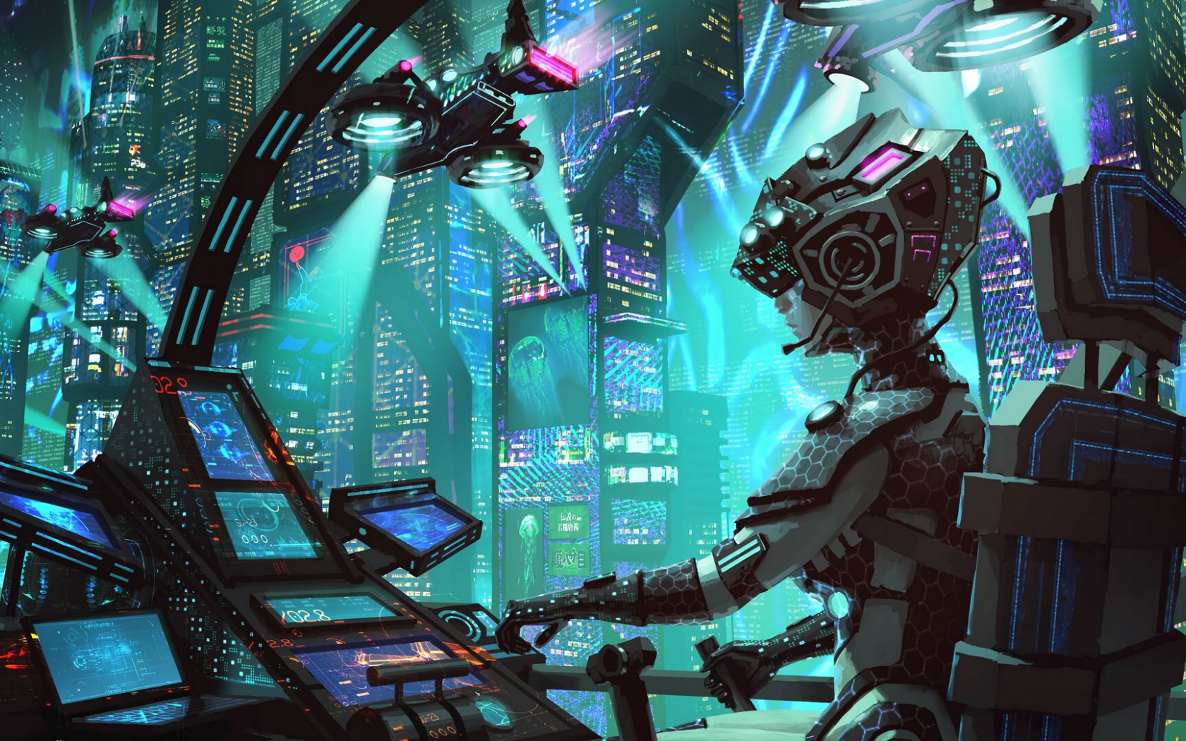 Futuristic Cyborg Wallpapers