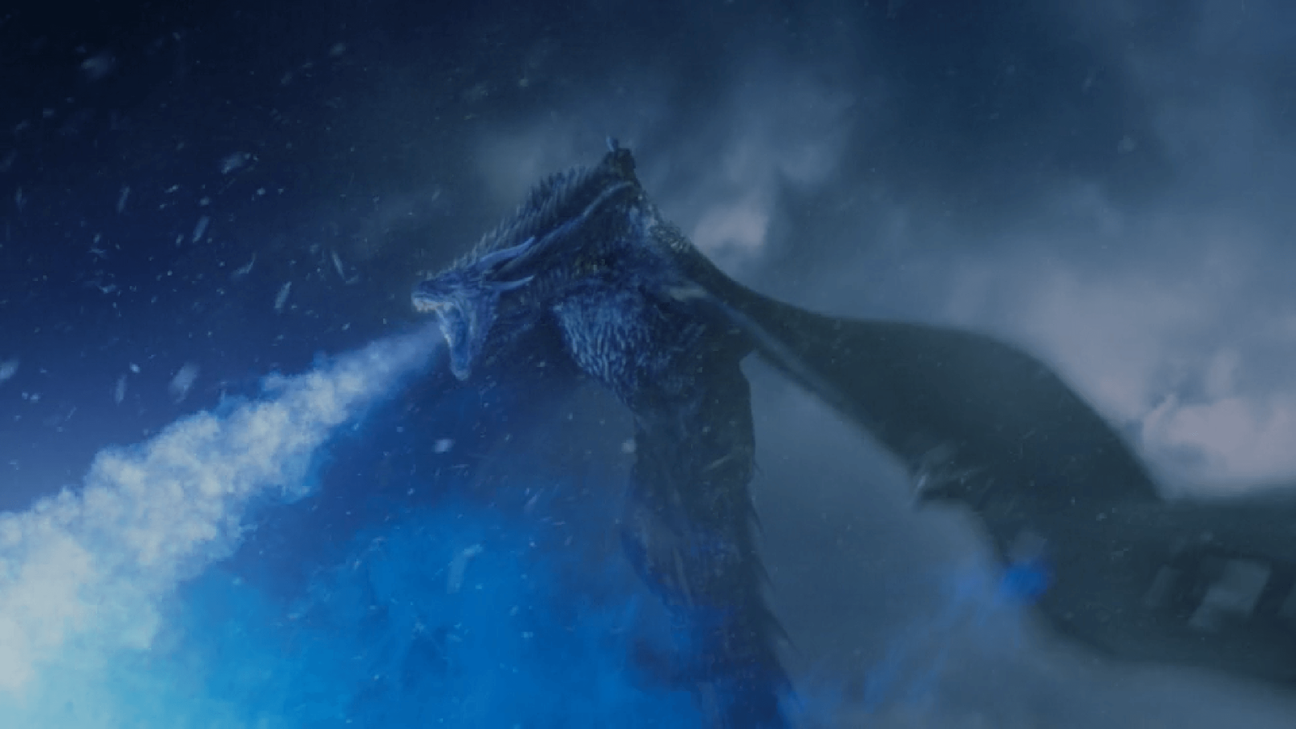 Game Of Thrones 7 White Walker And Ice Dragon Art Wallpapers