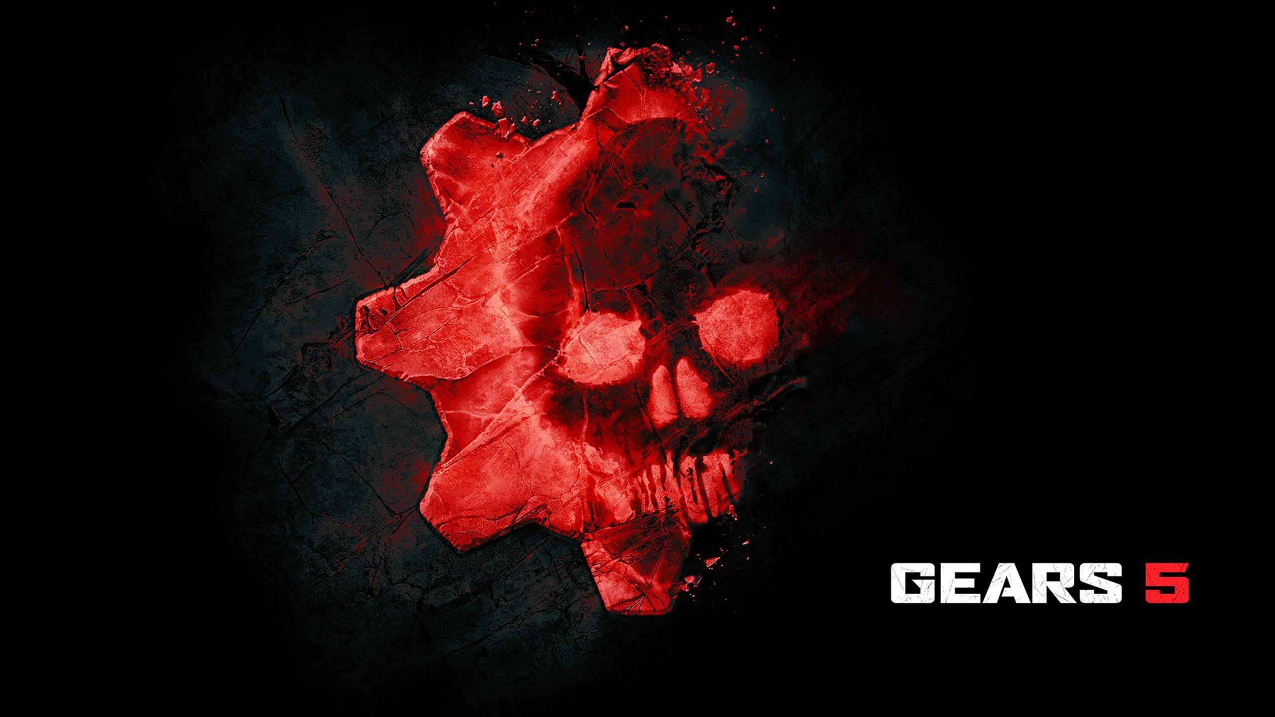 Gears Of War Logo 4K Wallpapers