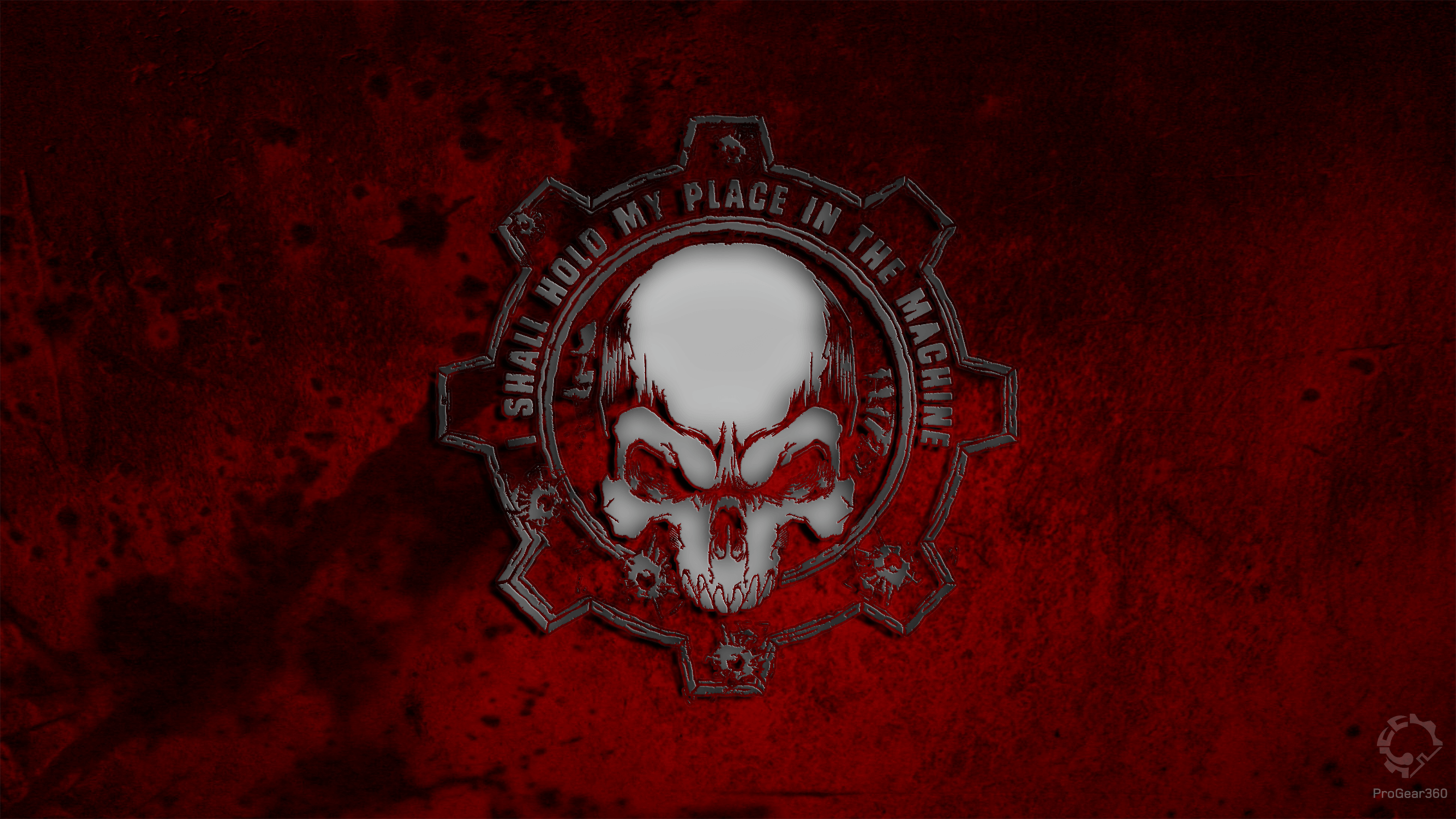 Gears Of War Logo 4K Wallpapers