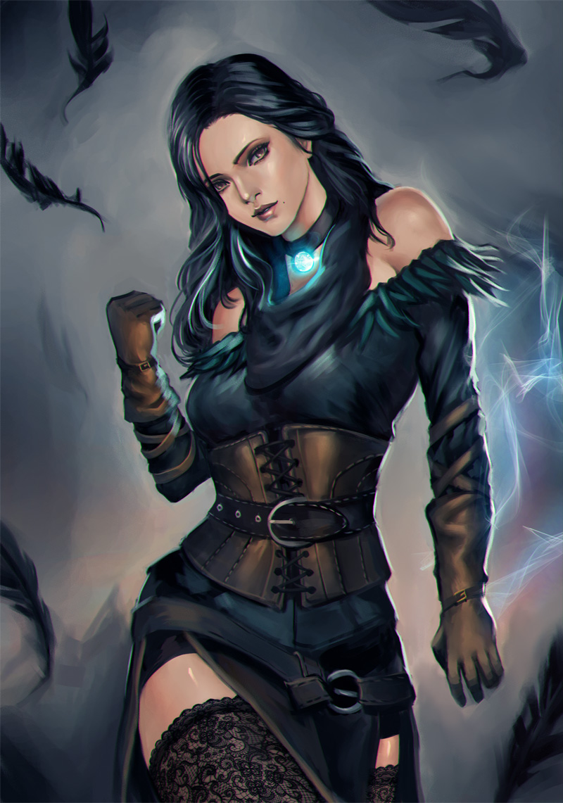 Geralt &Amp; Yennefer The Witcher Fanart Wallpapers