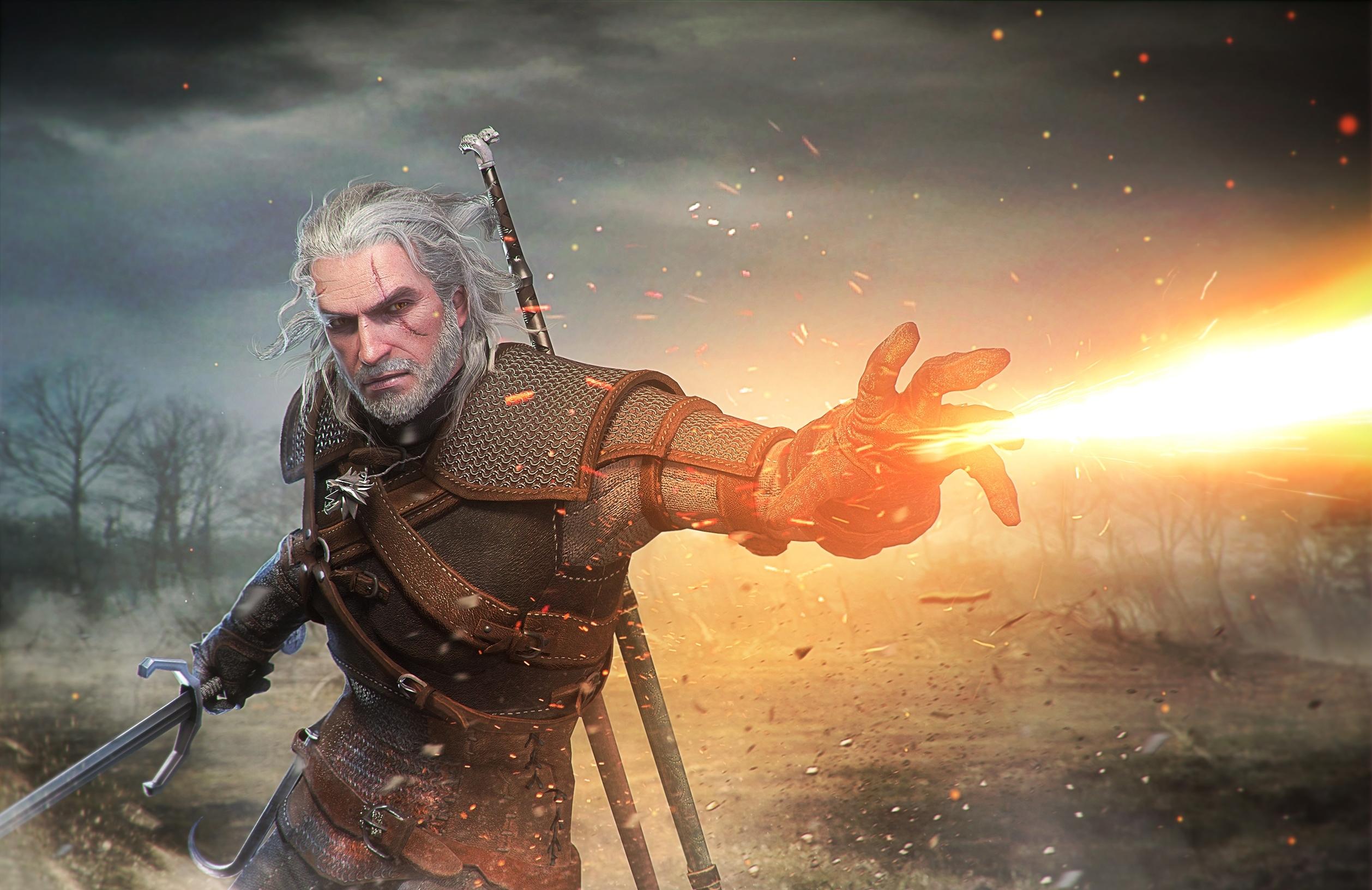 Geralt Of Rivia Artwork Wallpapers