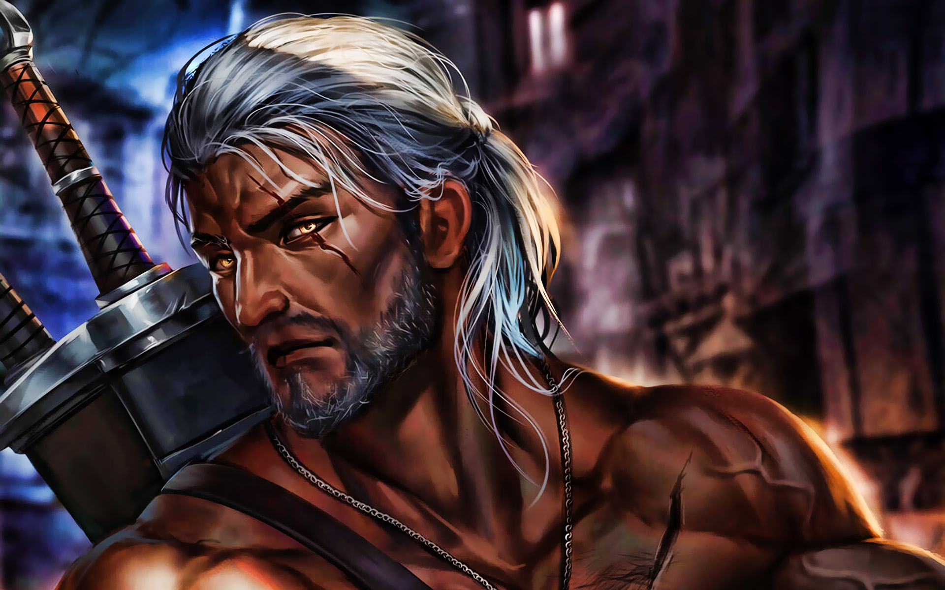 Geralt Of Rivia Artwork Wallpapers