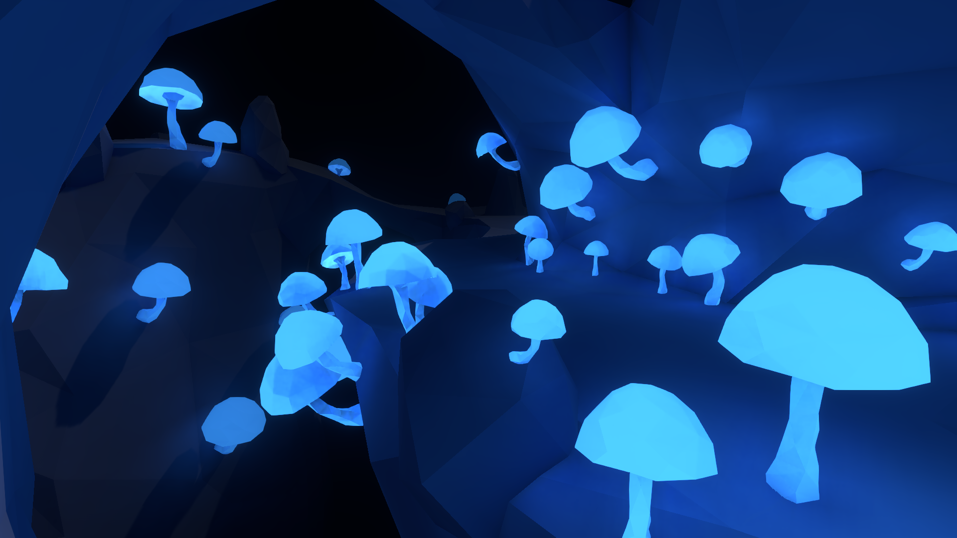 Glowing Mushroom Hd Wallpapers