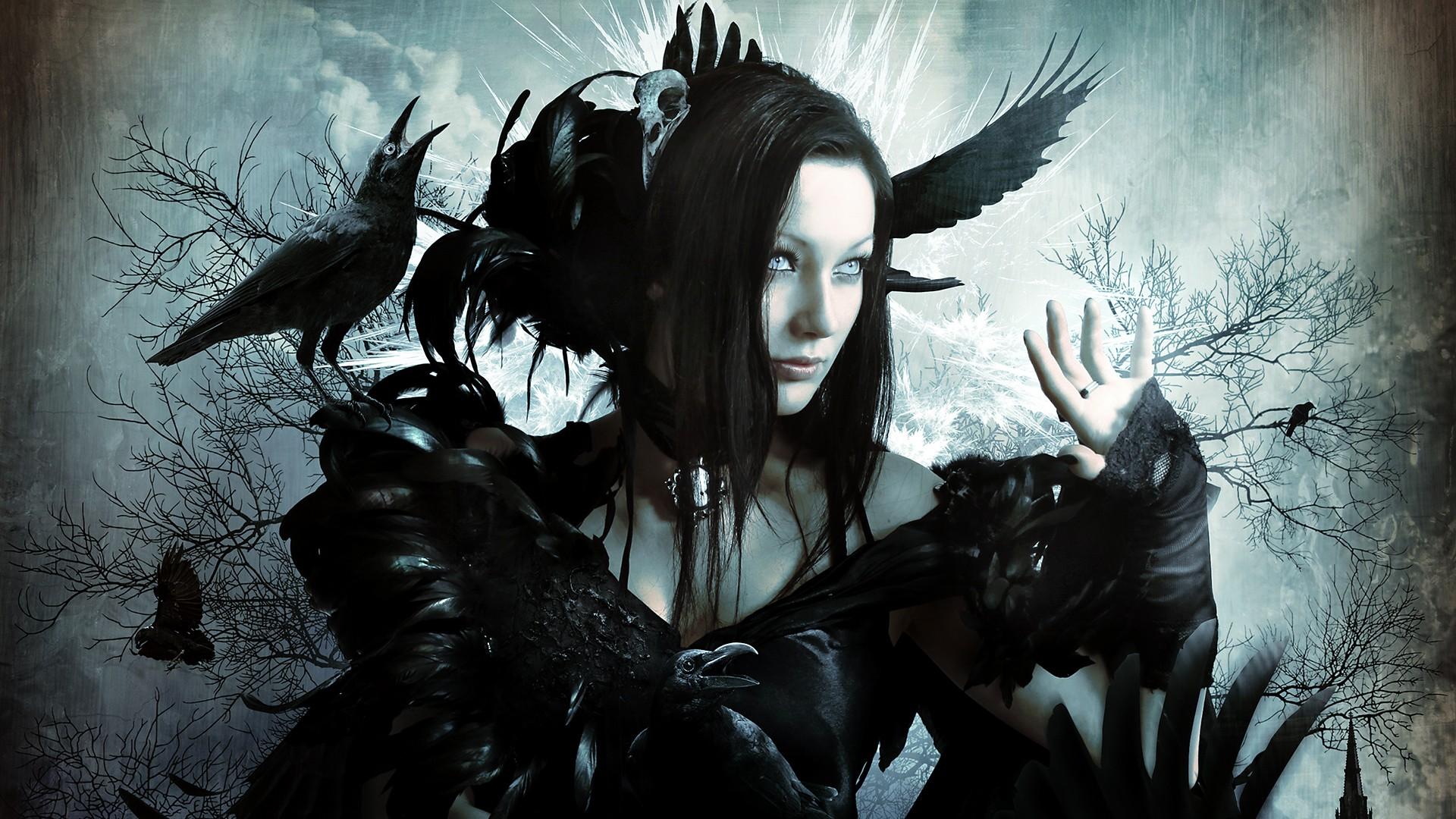 Gothic Woman Artistic Wallpapers