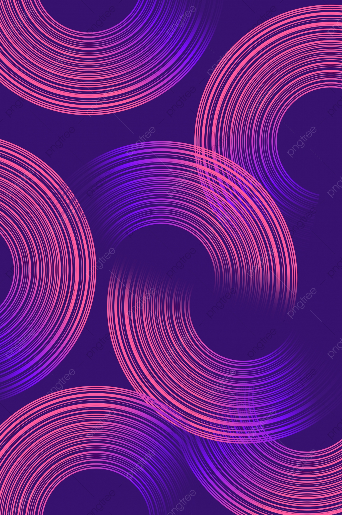 Gradient Colorful Circle Wallpapers