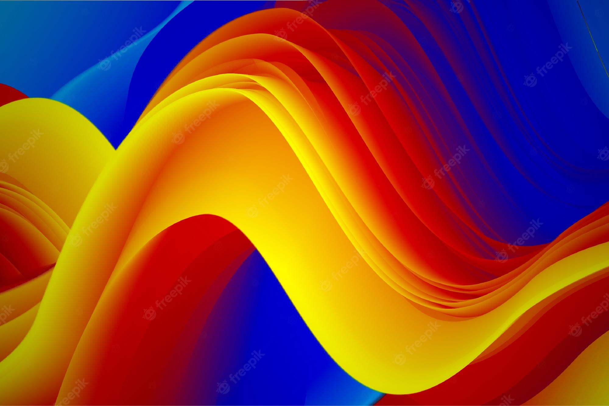 Gradient Flow Lines Wallpapers