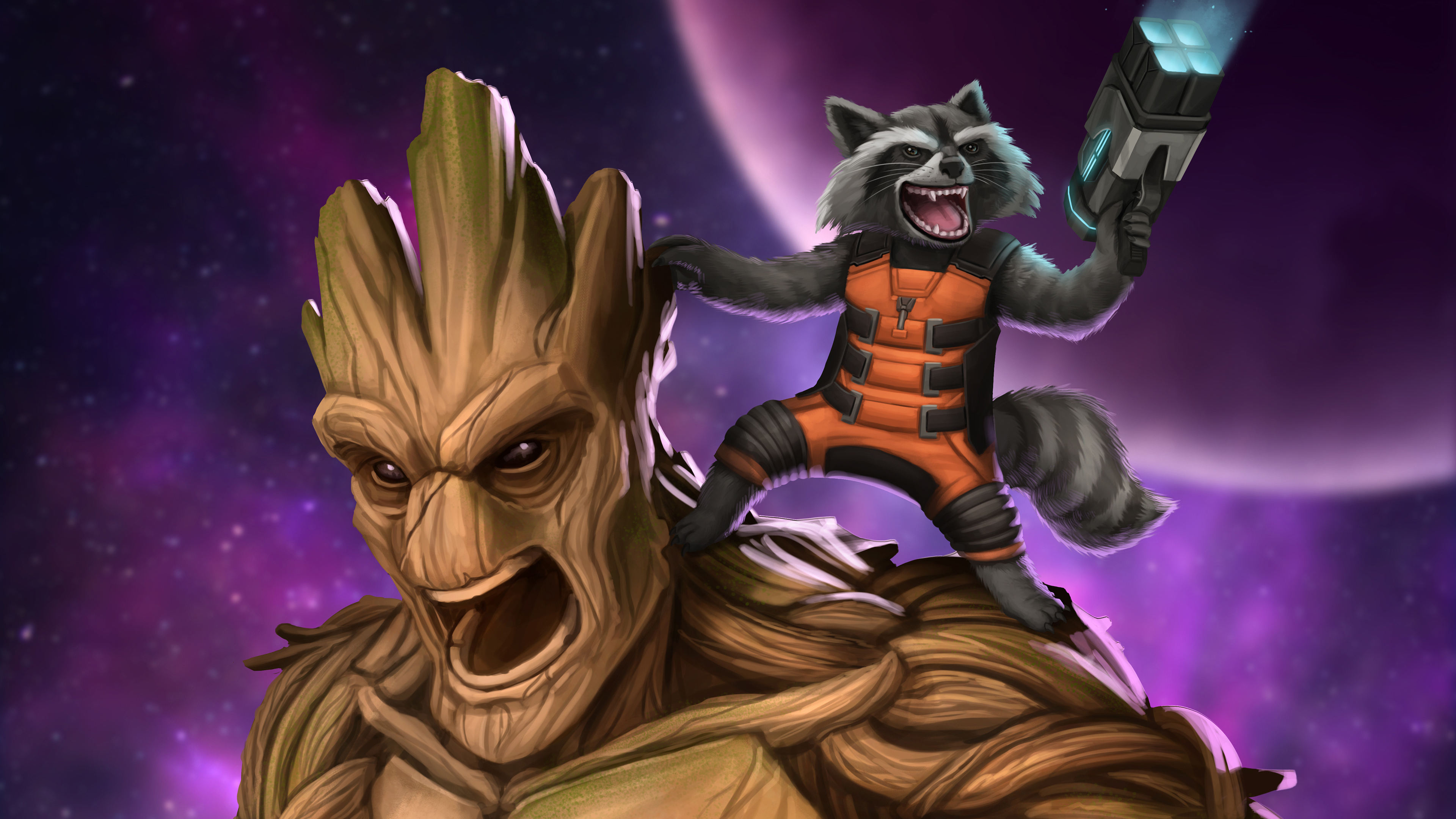 Groot Artwork Wallpapers