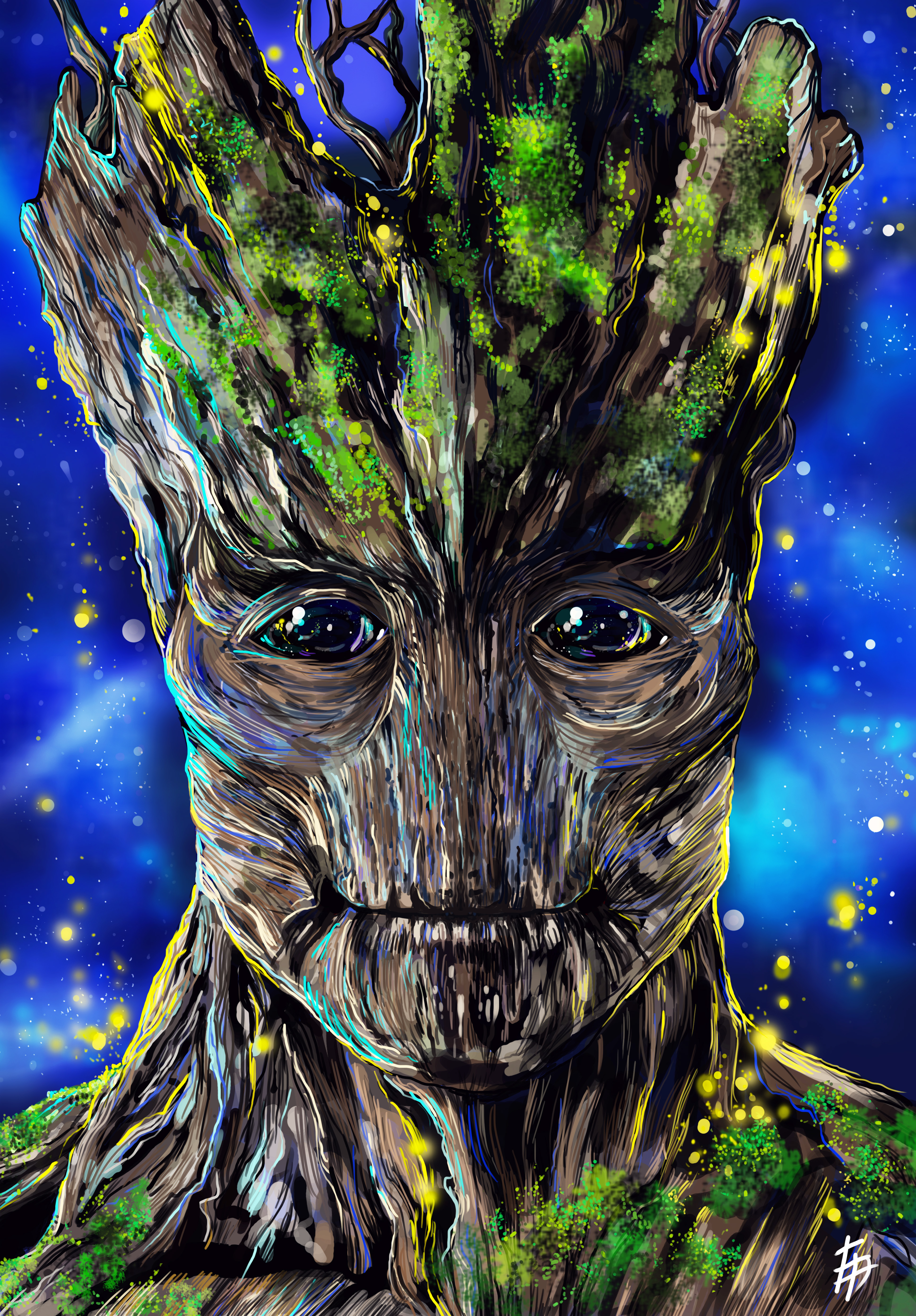 Groot Artwork Wallpapers