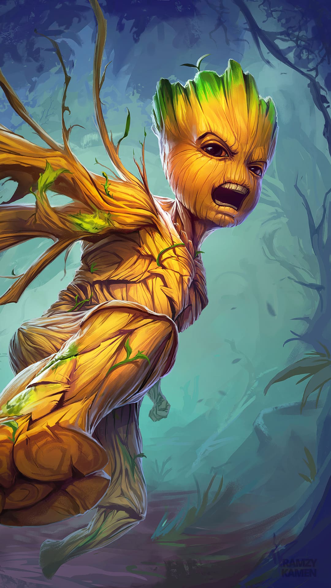 Groot Artwork Wallpapers