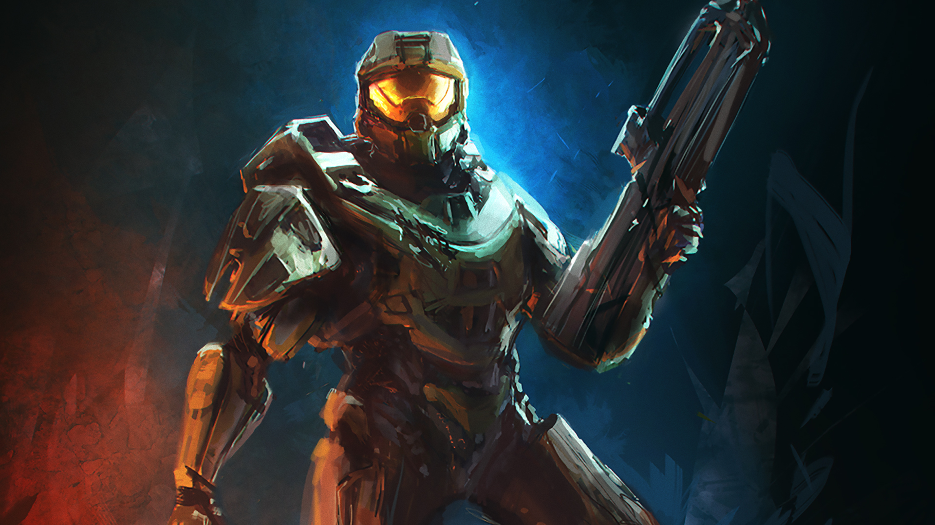 Halo Master Chief Artwork Wallpapers