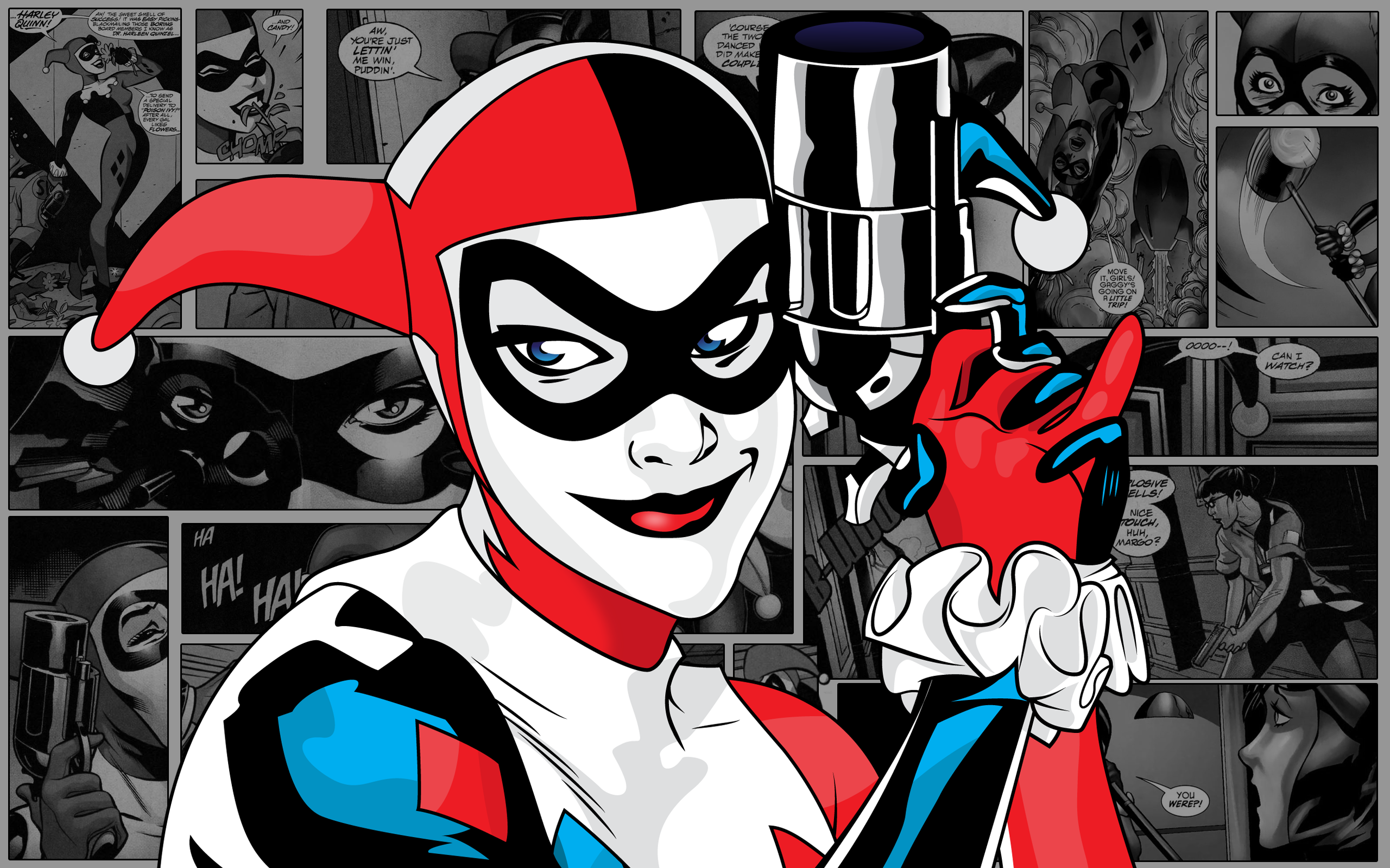 Harley Quinn Comic Artwork Wallpapers