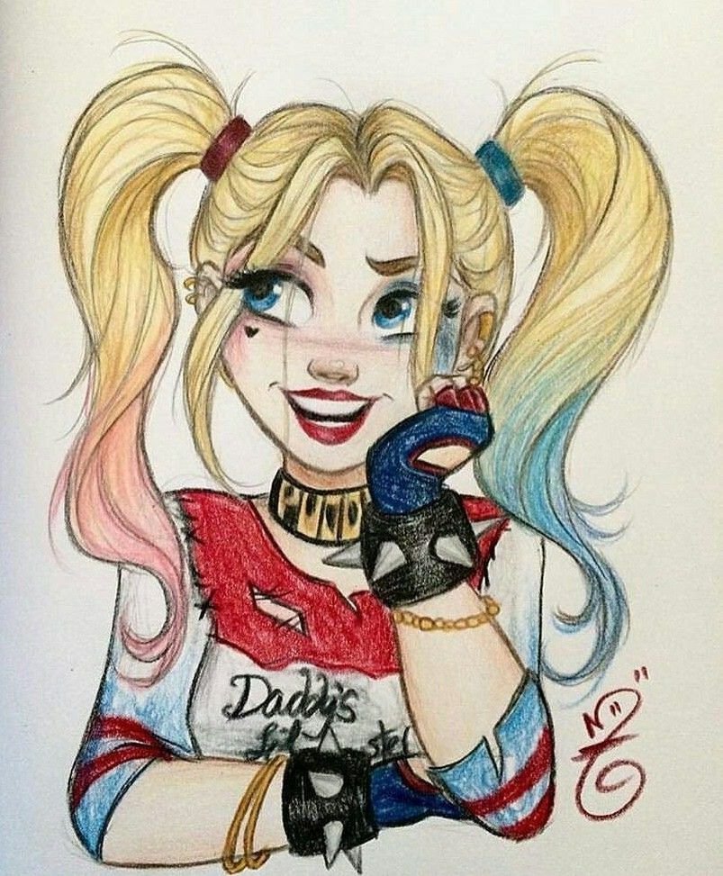 Harley Quinn Sketch Wallpapers