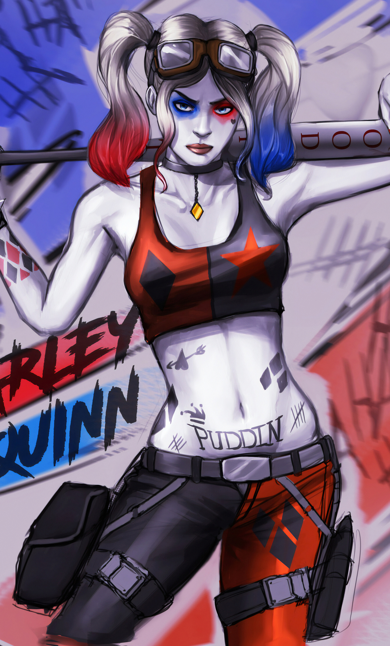 Harley Quinn Sketch Wallpapers