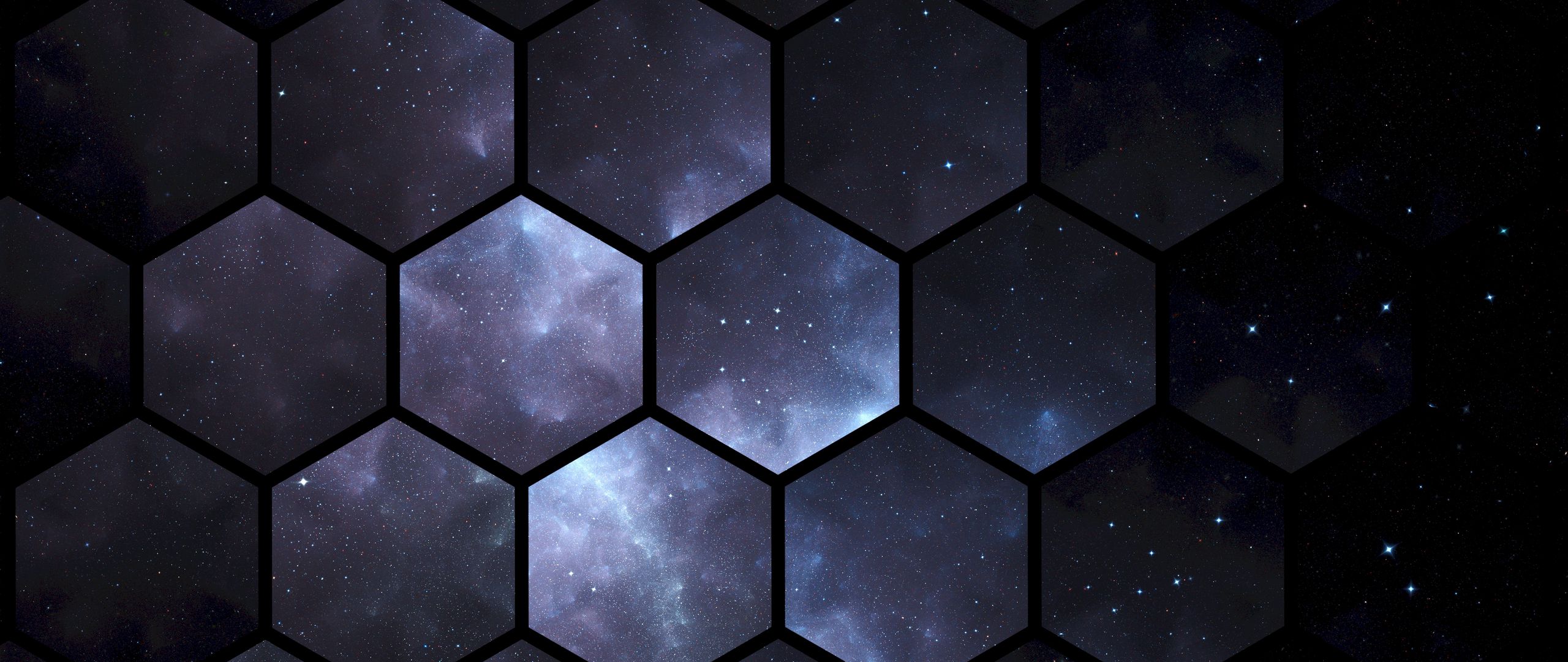 Hexagon Multiple Color 4K Wallpapers