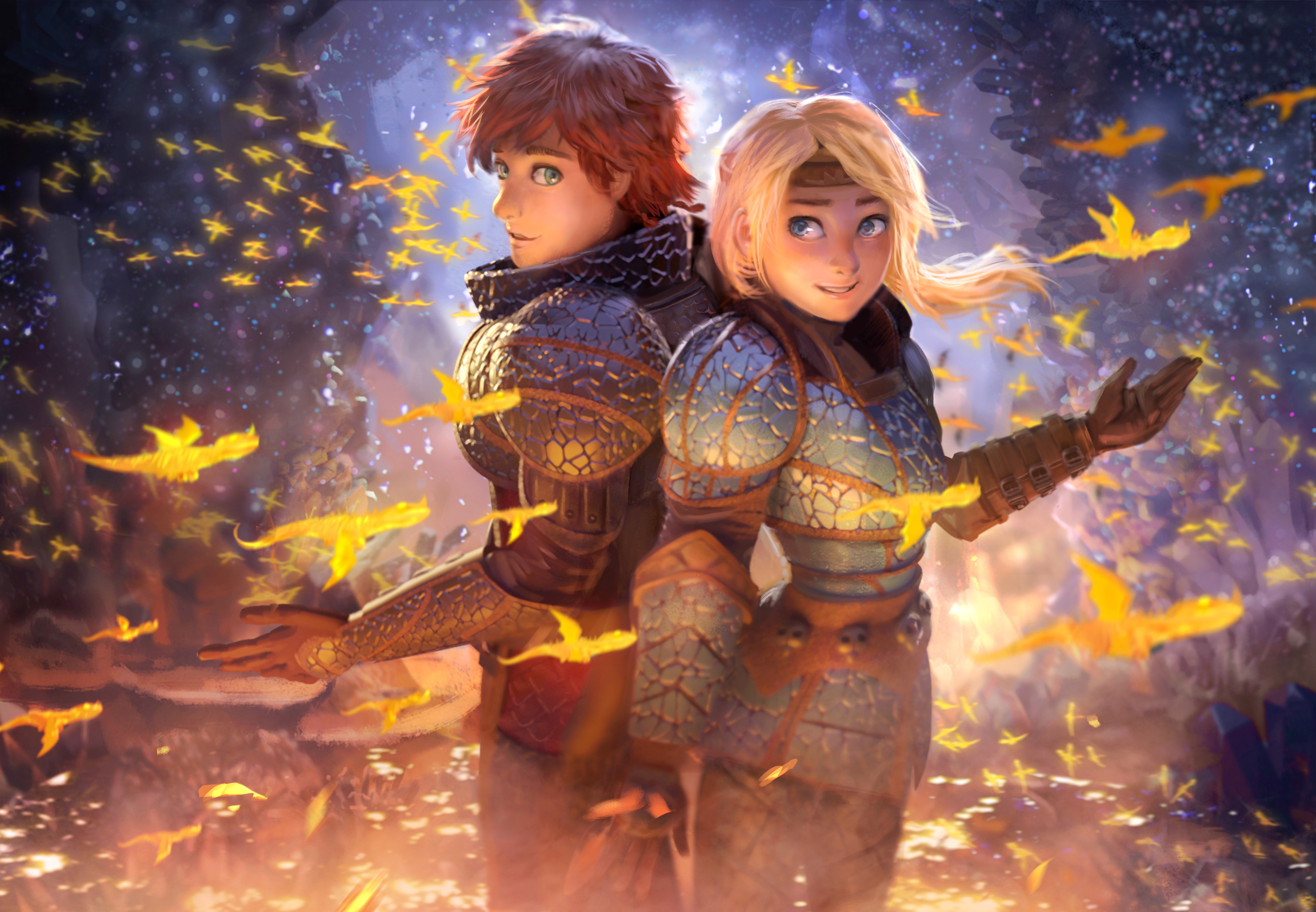 How To Train Your Dragon The Hidden World Artwork Wallpapers