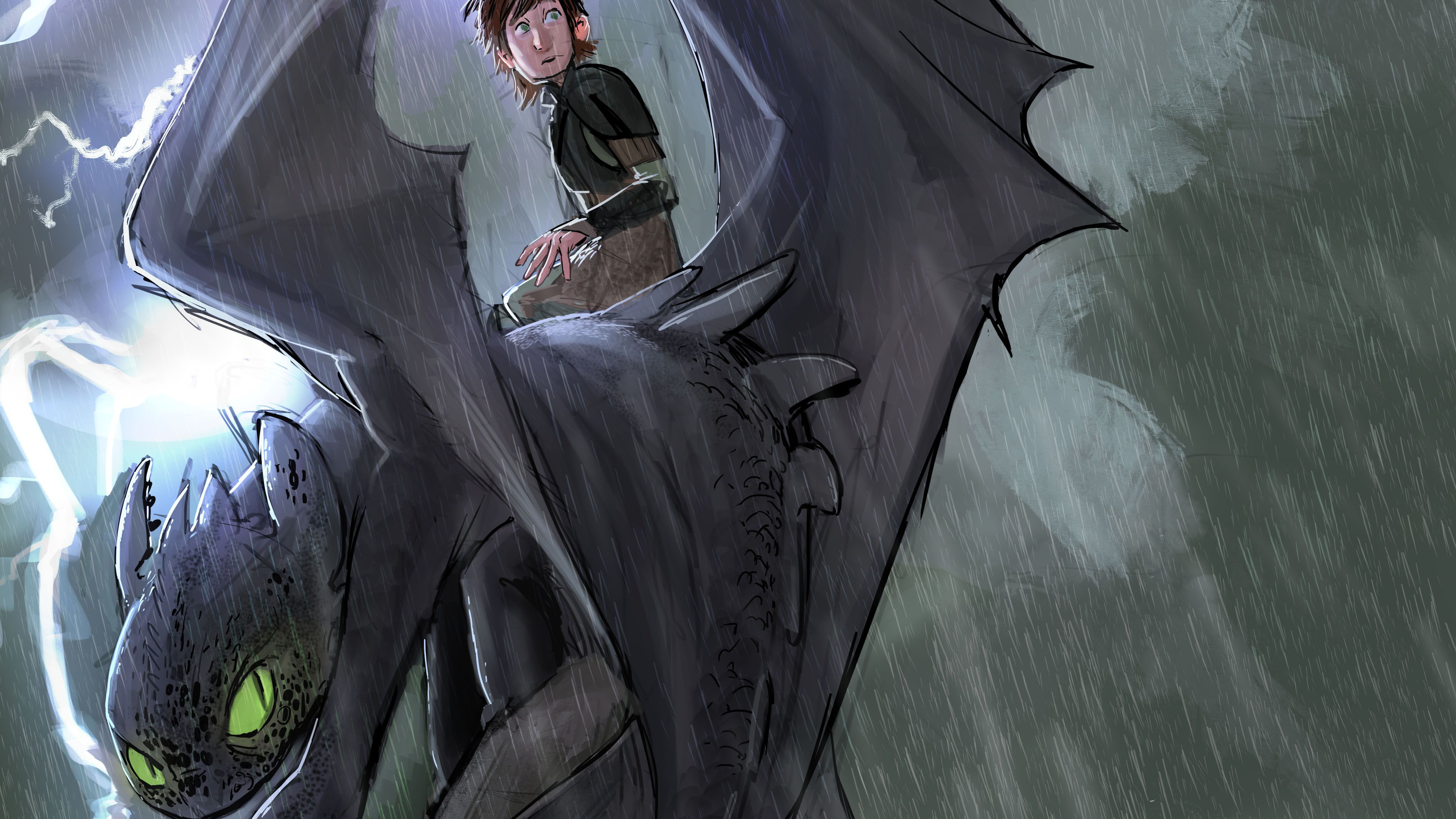 How To Train Your Dragon The Hidden World Artwork Wallpapers