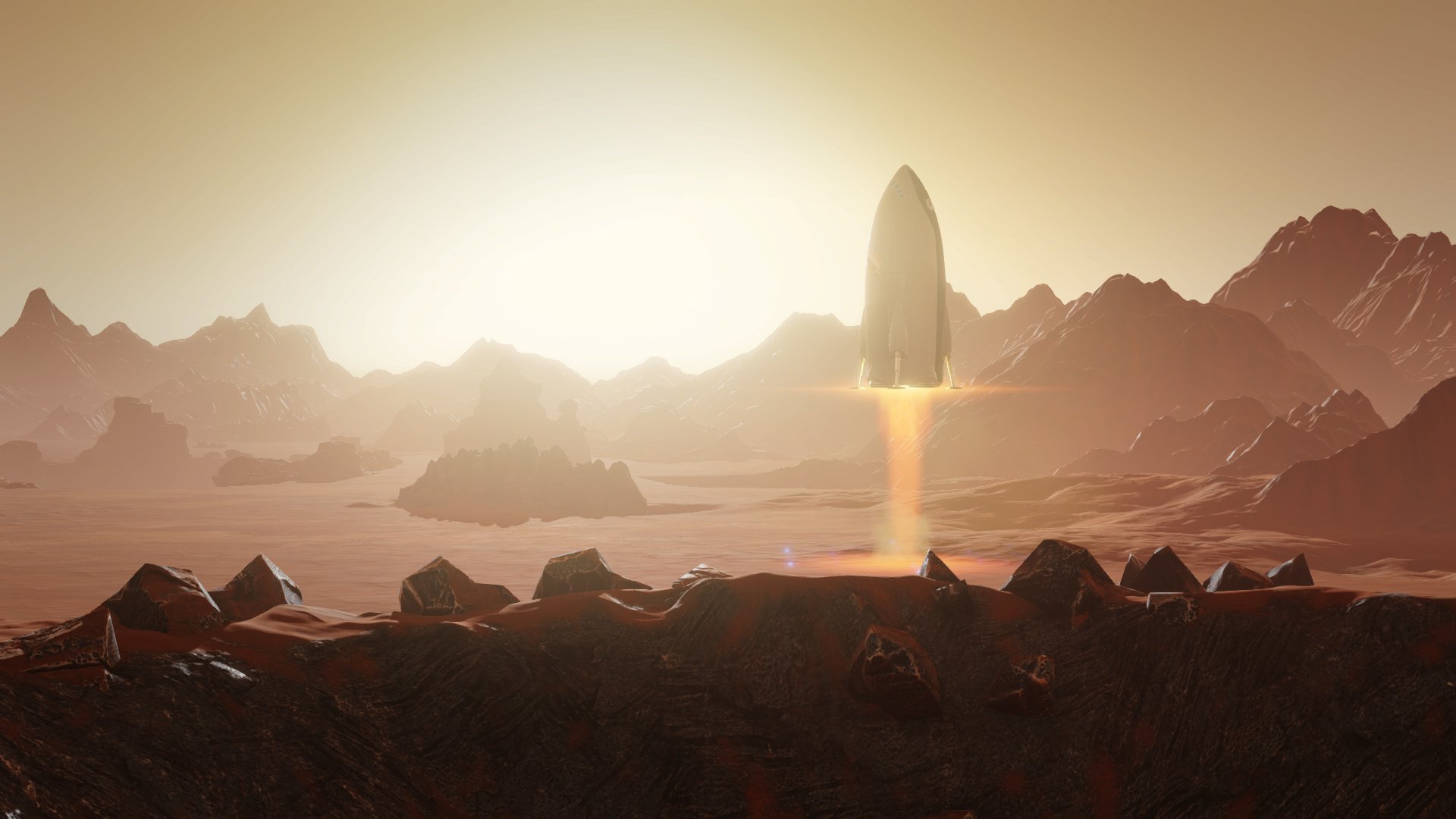 Human Surviving In Mars Artwork Wallpapers