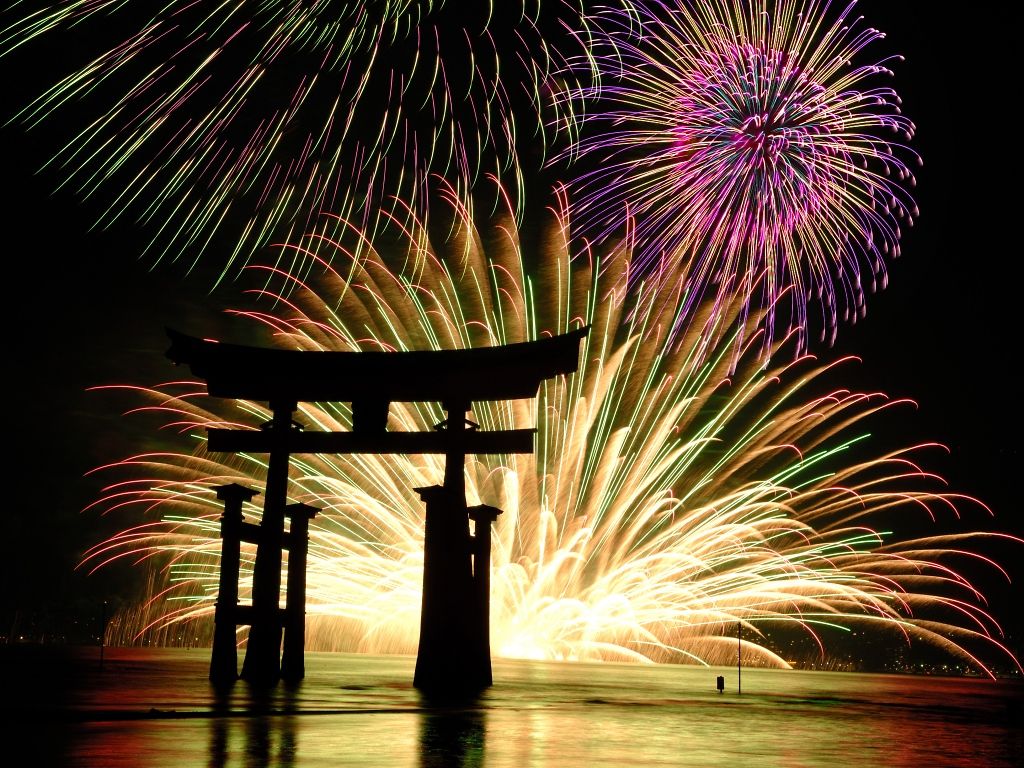 Japanese Fireworks Wallpapers